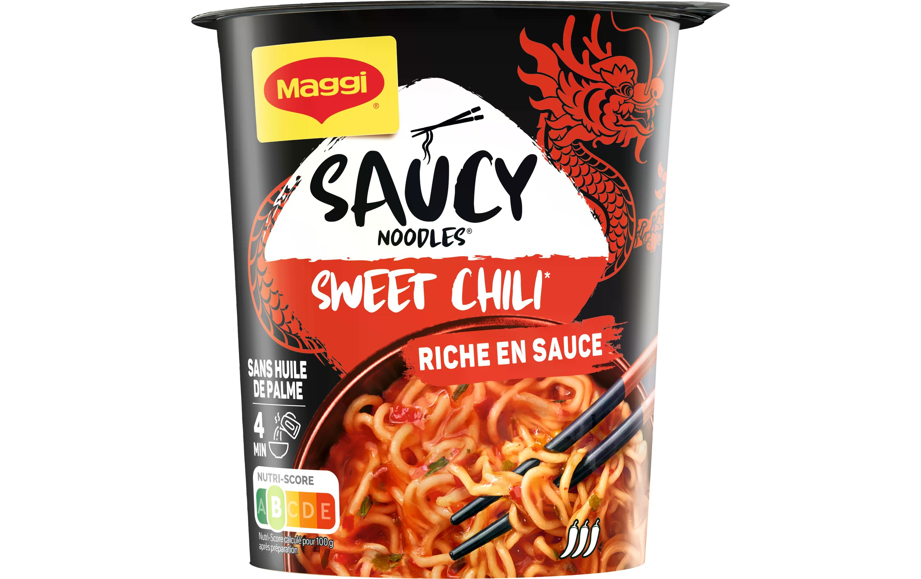 Maggi Fertiggericht Saucy Noodle Sweet Chili 75 g