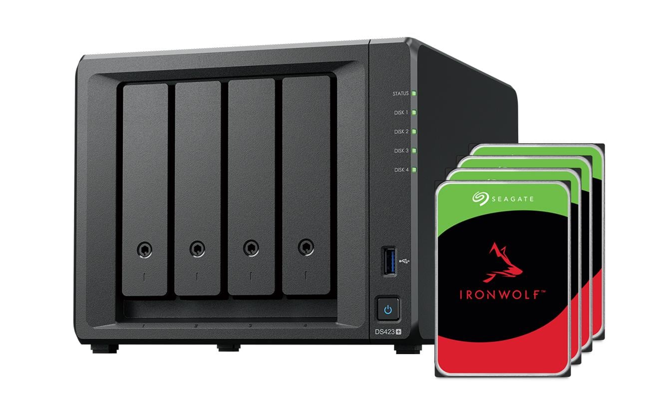 Synology NAS DiskStation DS423+ 4-bay Seagate Ironwolf 8 TB