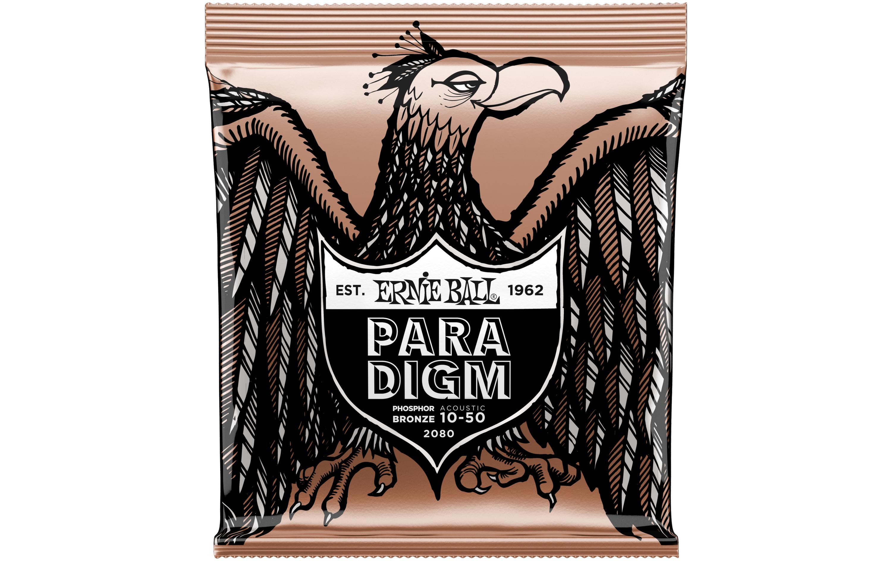 Ernie Ball Gitarrensaiten 2080 Paradigm PB – Extra Light 10-50