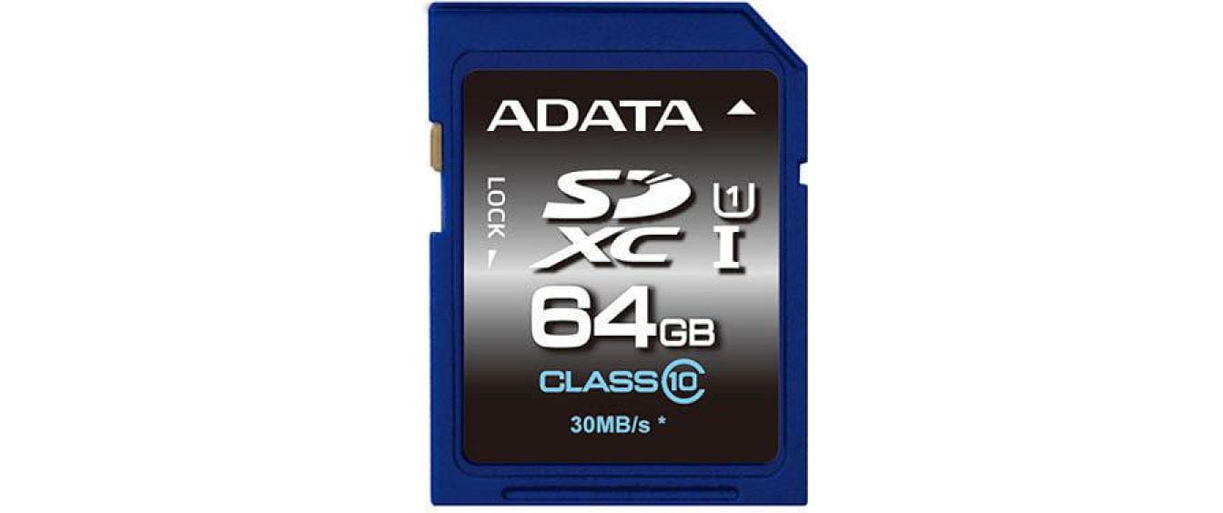 ADATA SDXC-Karte Premier UHS-I U1 64 GB