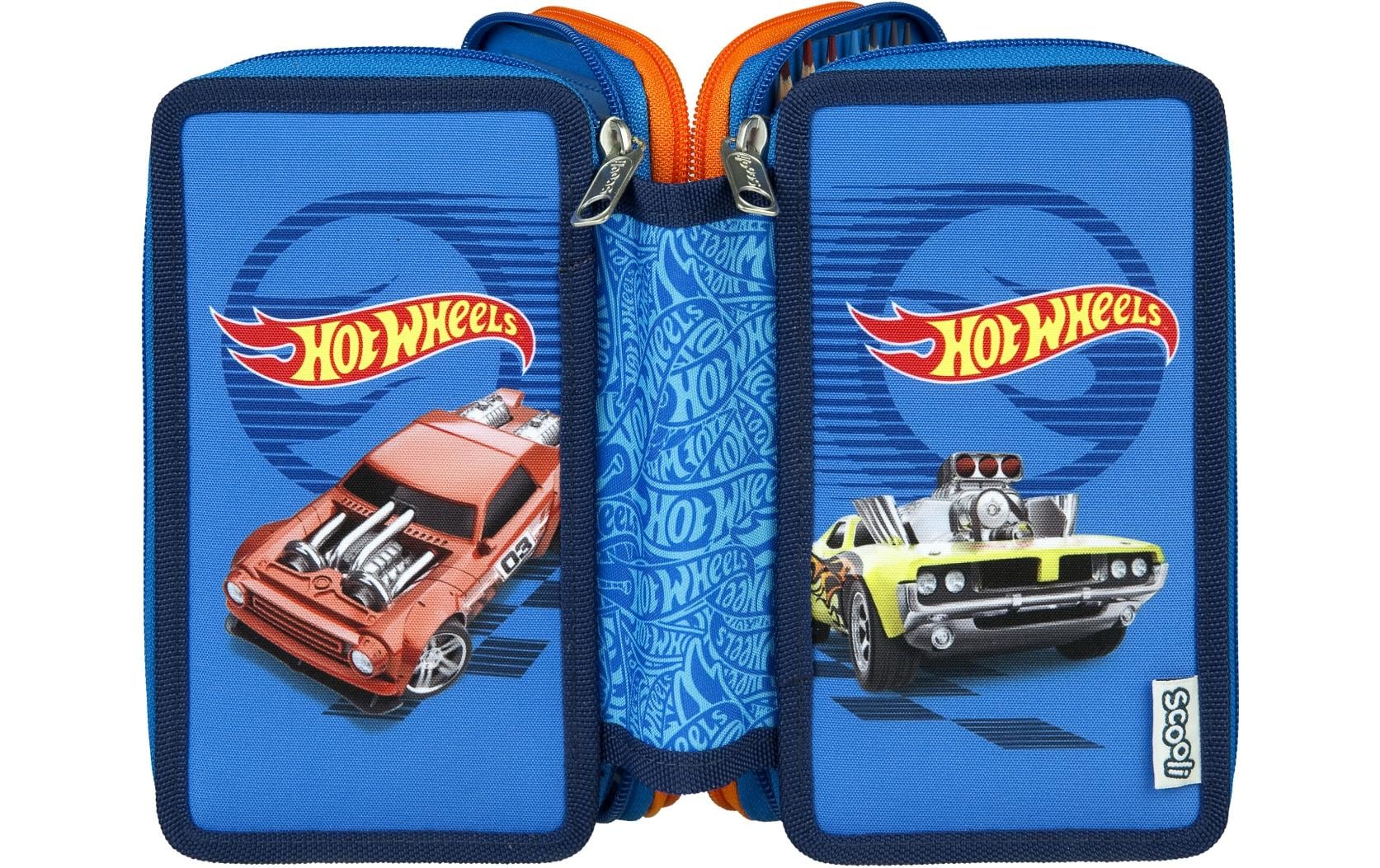 Scooli Etui Tripledecker Hot Wheels