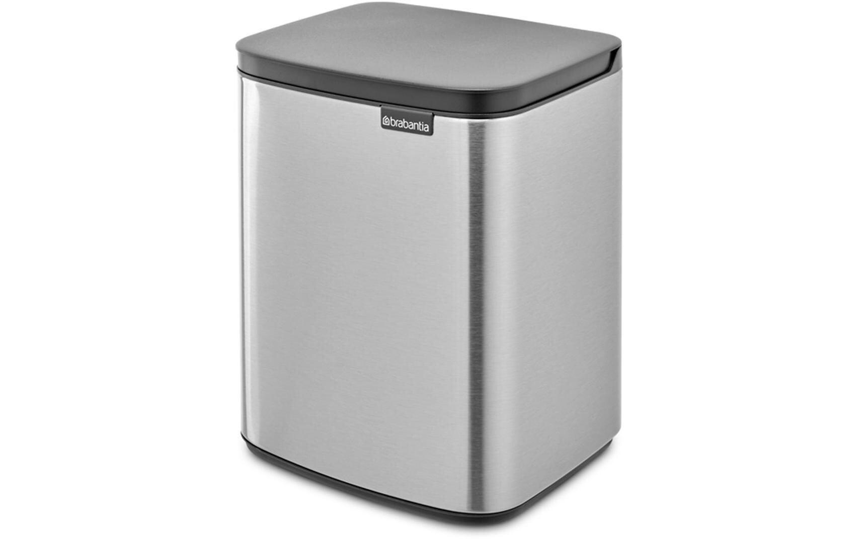 Brabantia Kosmetikeimer Bo Waste Bin 7 l, Silber matt