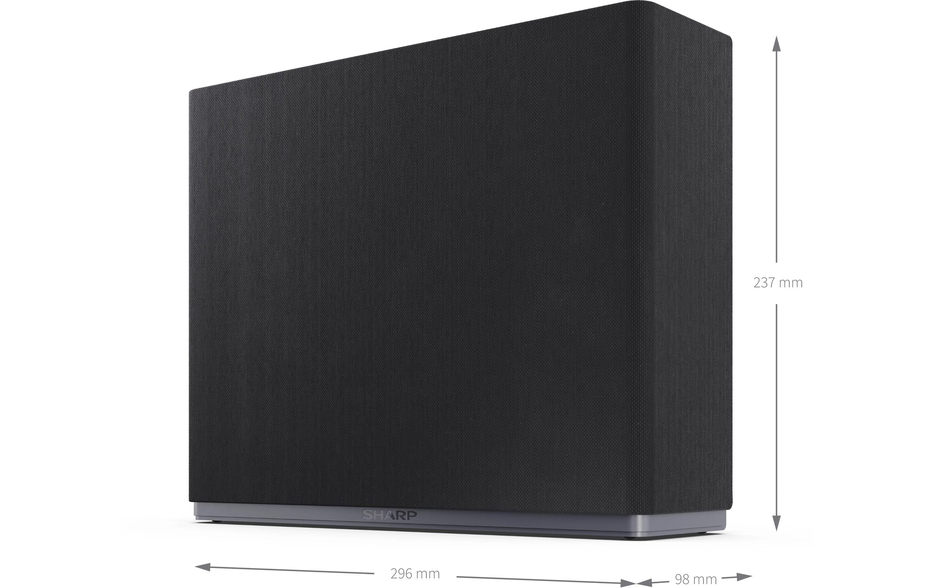 Sharp Subwoofer CPAWS0101 Schwarz