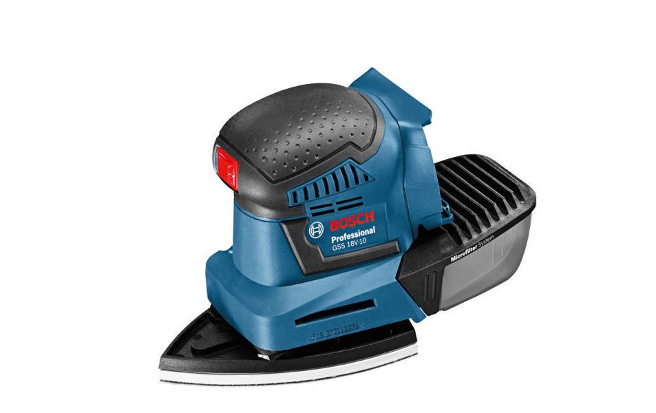 Bosch Professional Akku-Multischleifer GSS 18 V-10 Solo