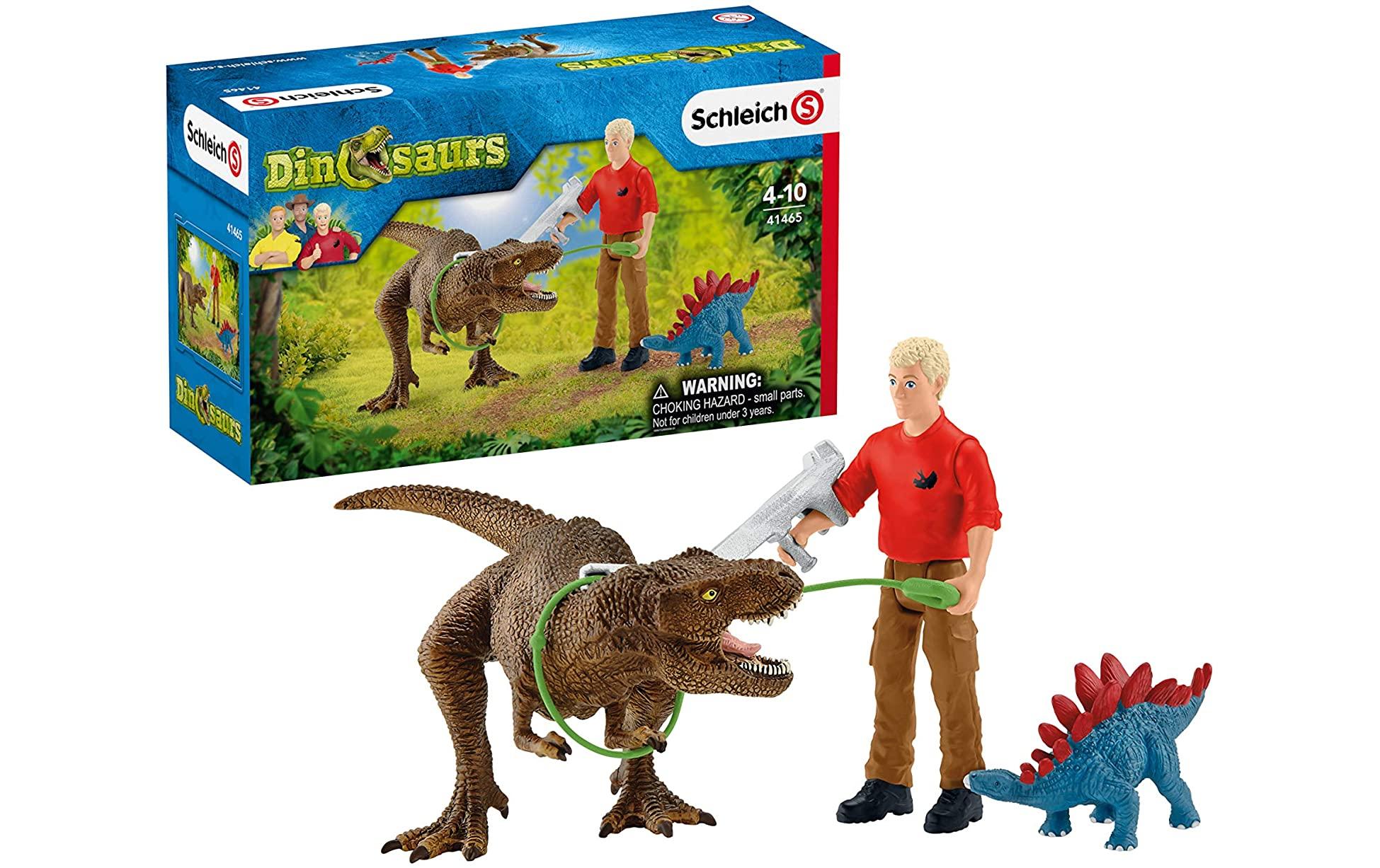 Schleich Spielfigurenset Dinosaurs Tyrannosaurus Rex Angriff