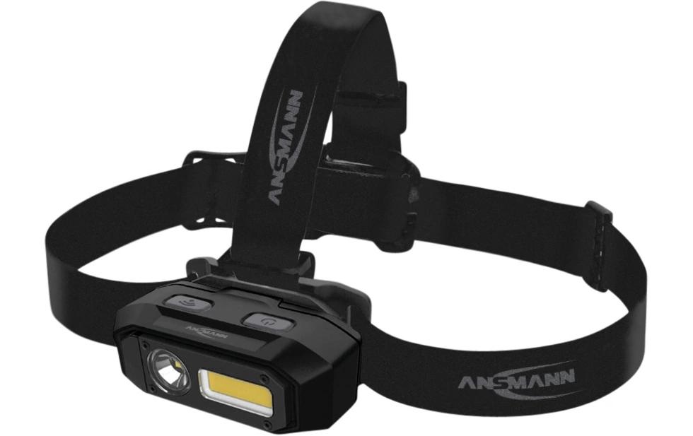 Ansmann Stirnlampe HD800RS Schwarz