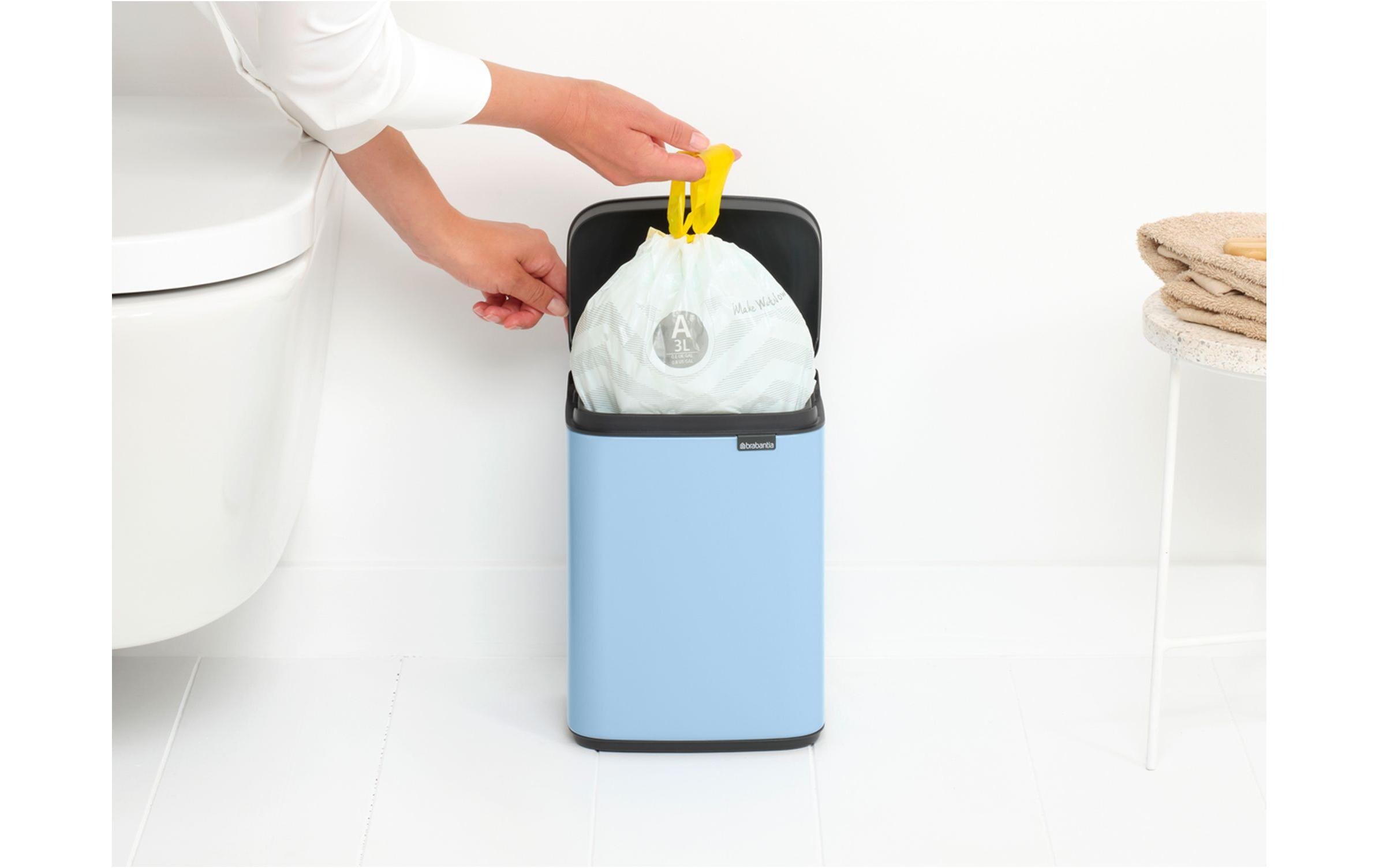 Brabantia Kosmetikeimer Bo Waste Bin 4 l, Hellblau