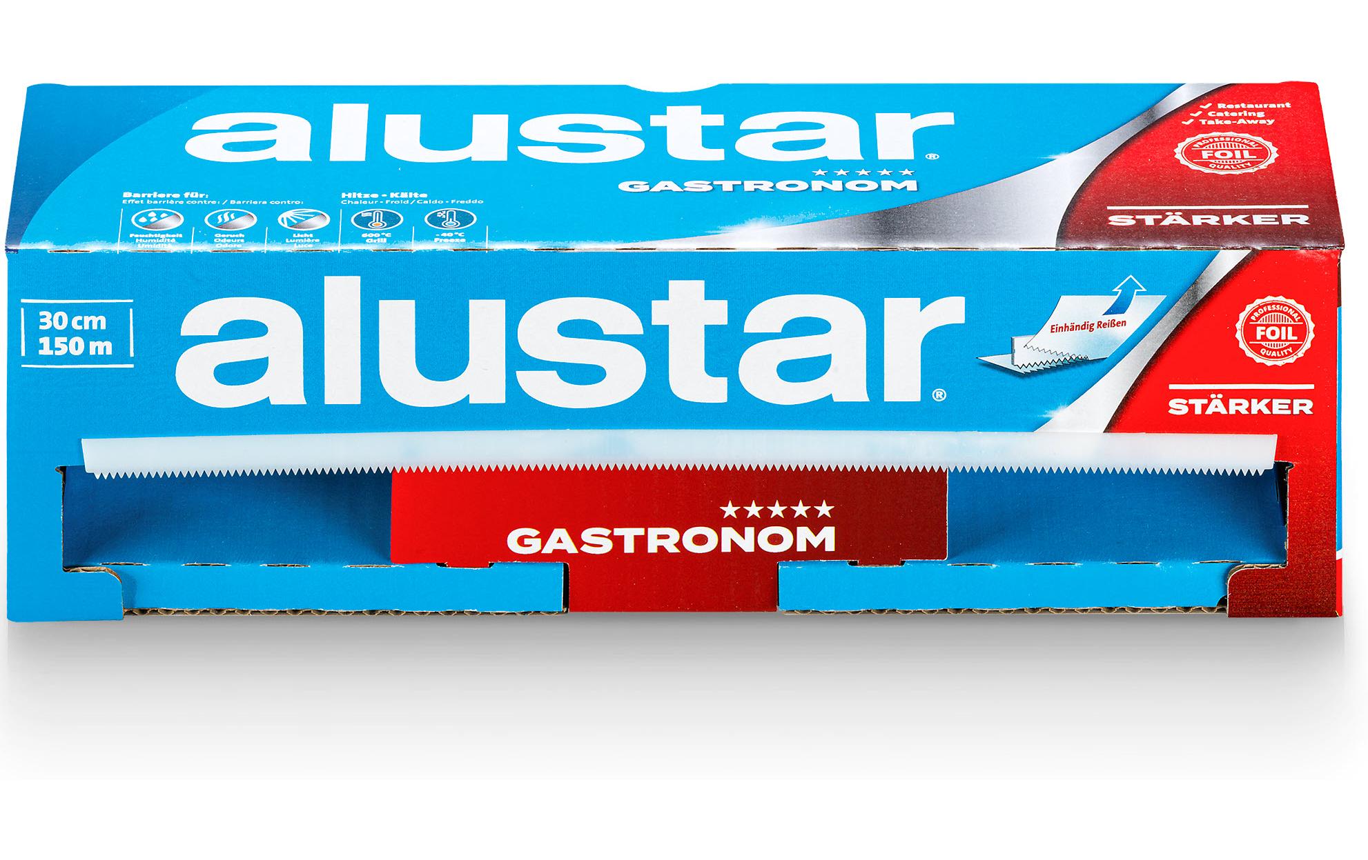 Alustar Alufolie Gastronom Profi Box 30 cm x 150 m