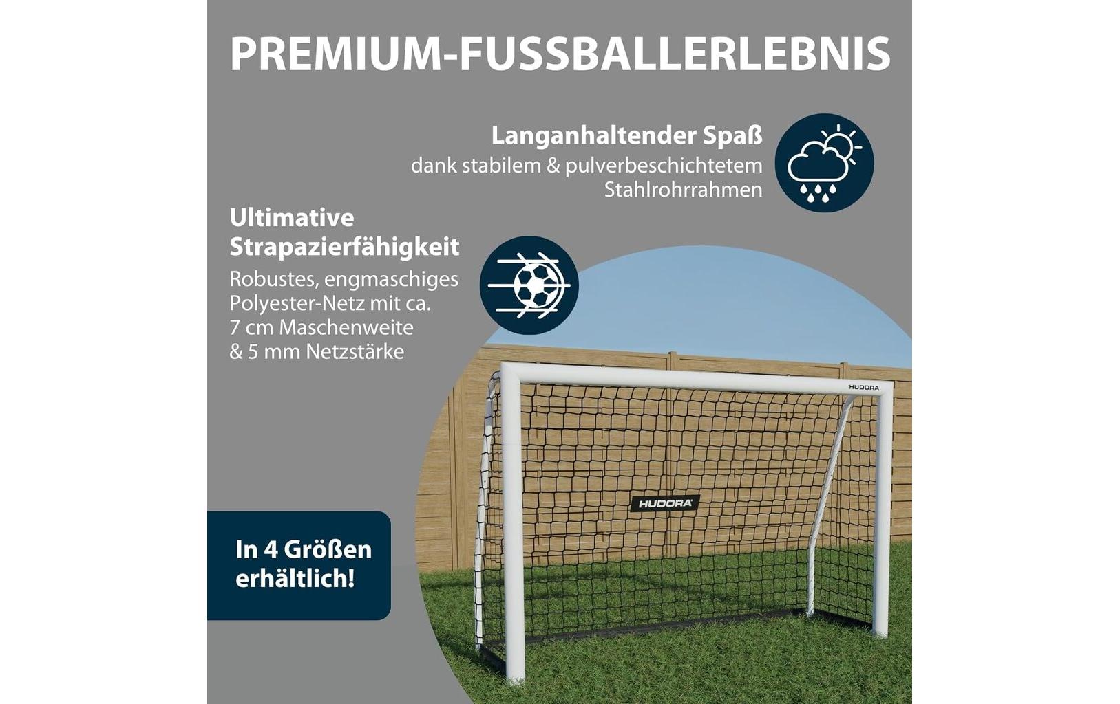 Hudora Fussballtor Advanced 120 120 x 80 x 60 cm