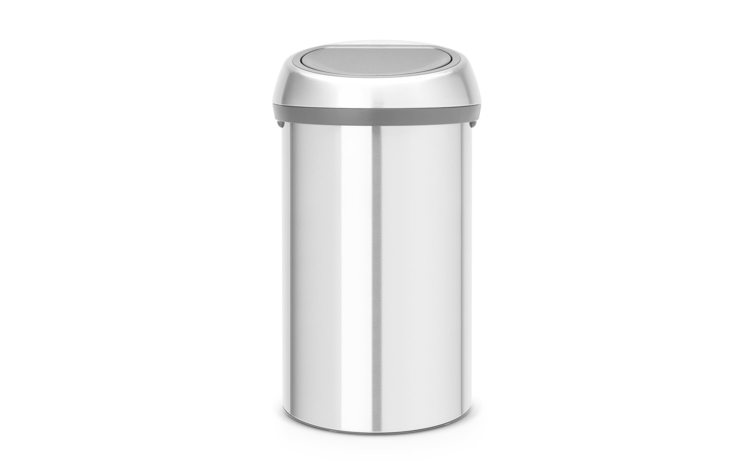 Brabantia Toucheimer Touch Bin Fingerprint proof 60 l, Matt Steel