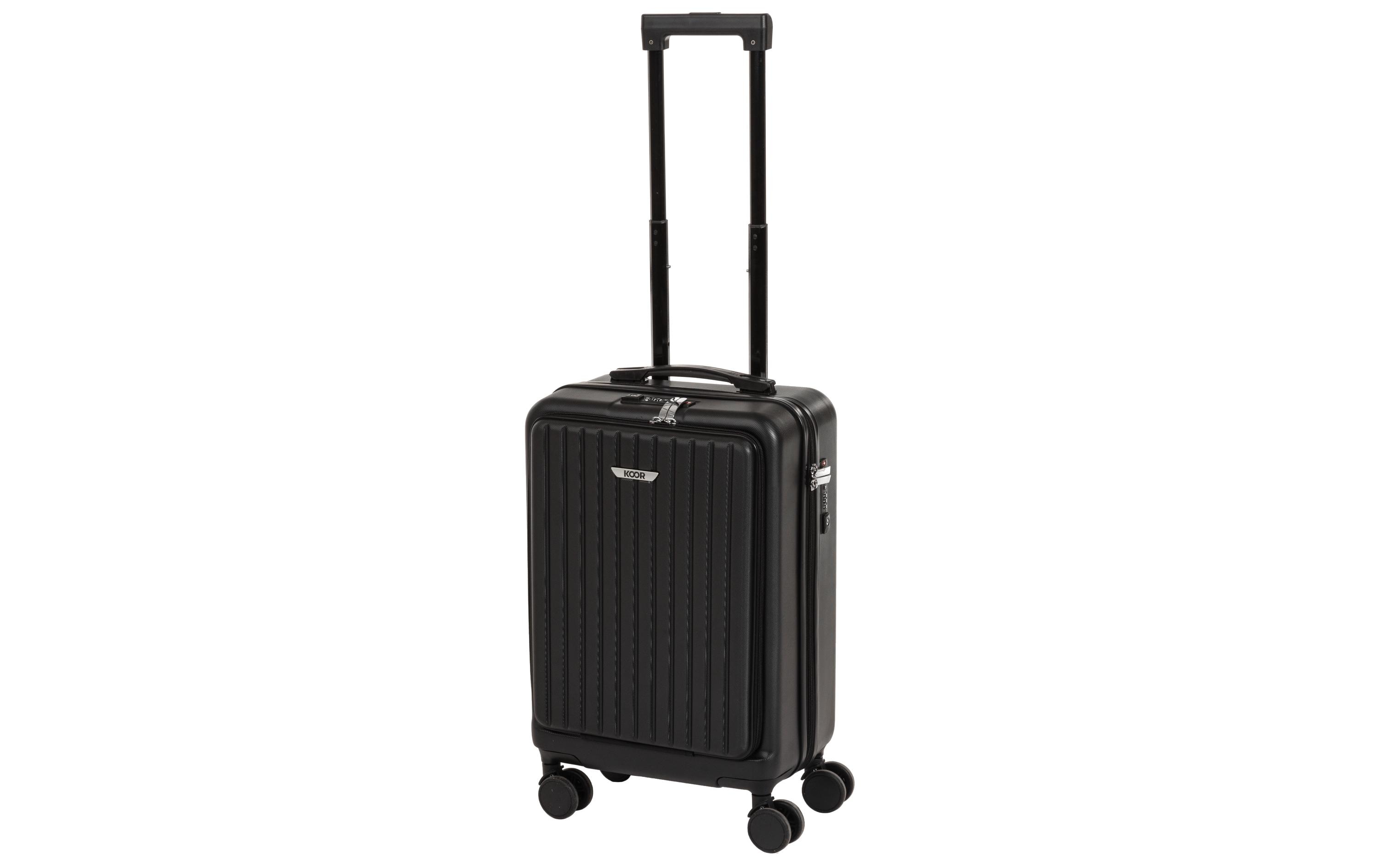 KOOR Reisekoffer Malea 39.5 L, Schwarz