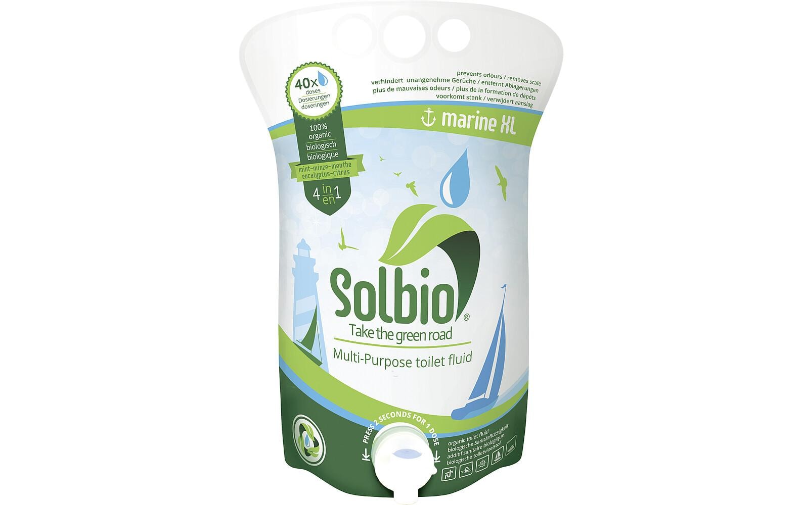 Solbio Toilettenflüssigkeit Marine XL 1.6 L