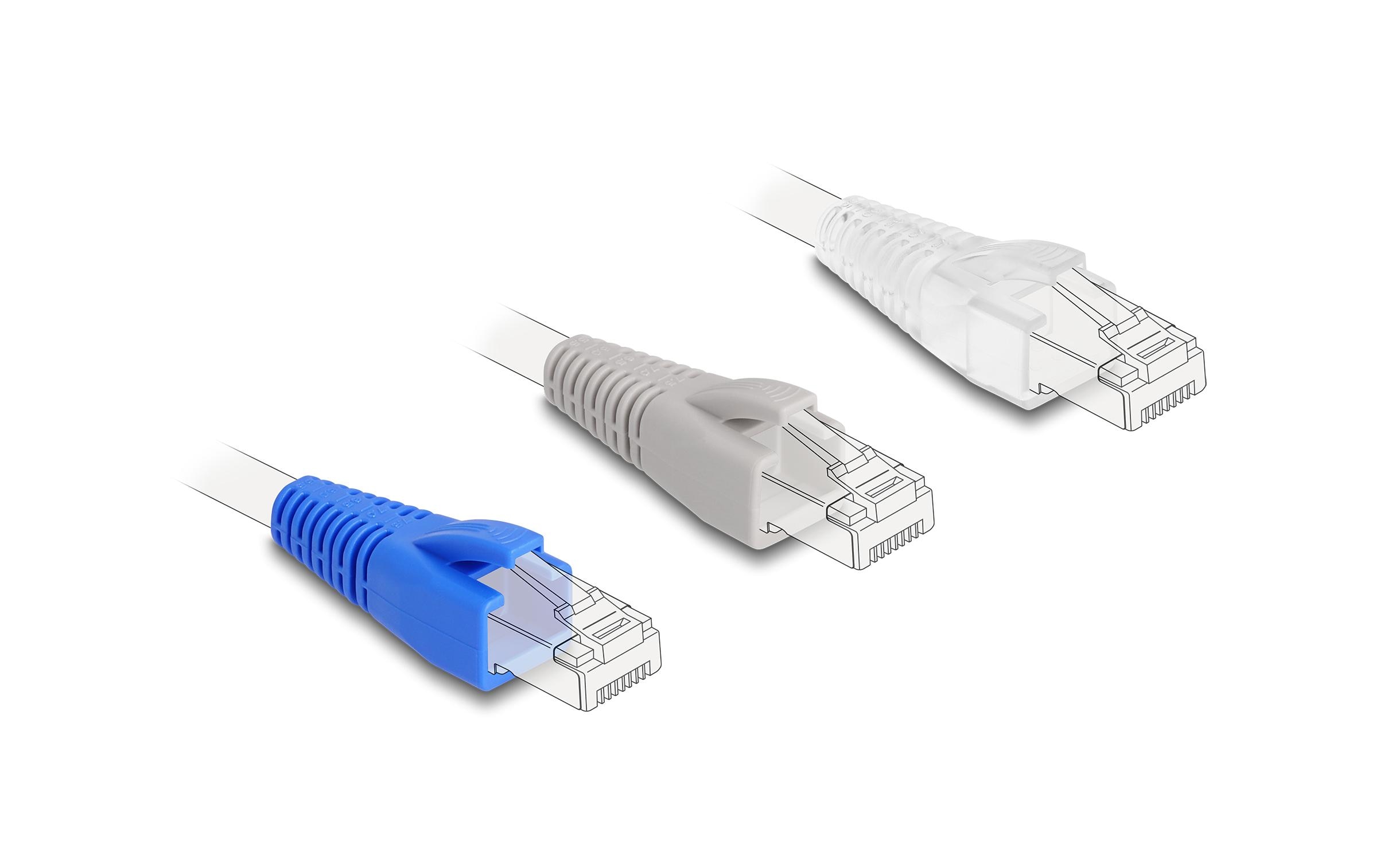 Delock Knickschutztülle für RJ45 Stecker 50 Stück