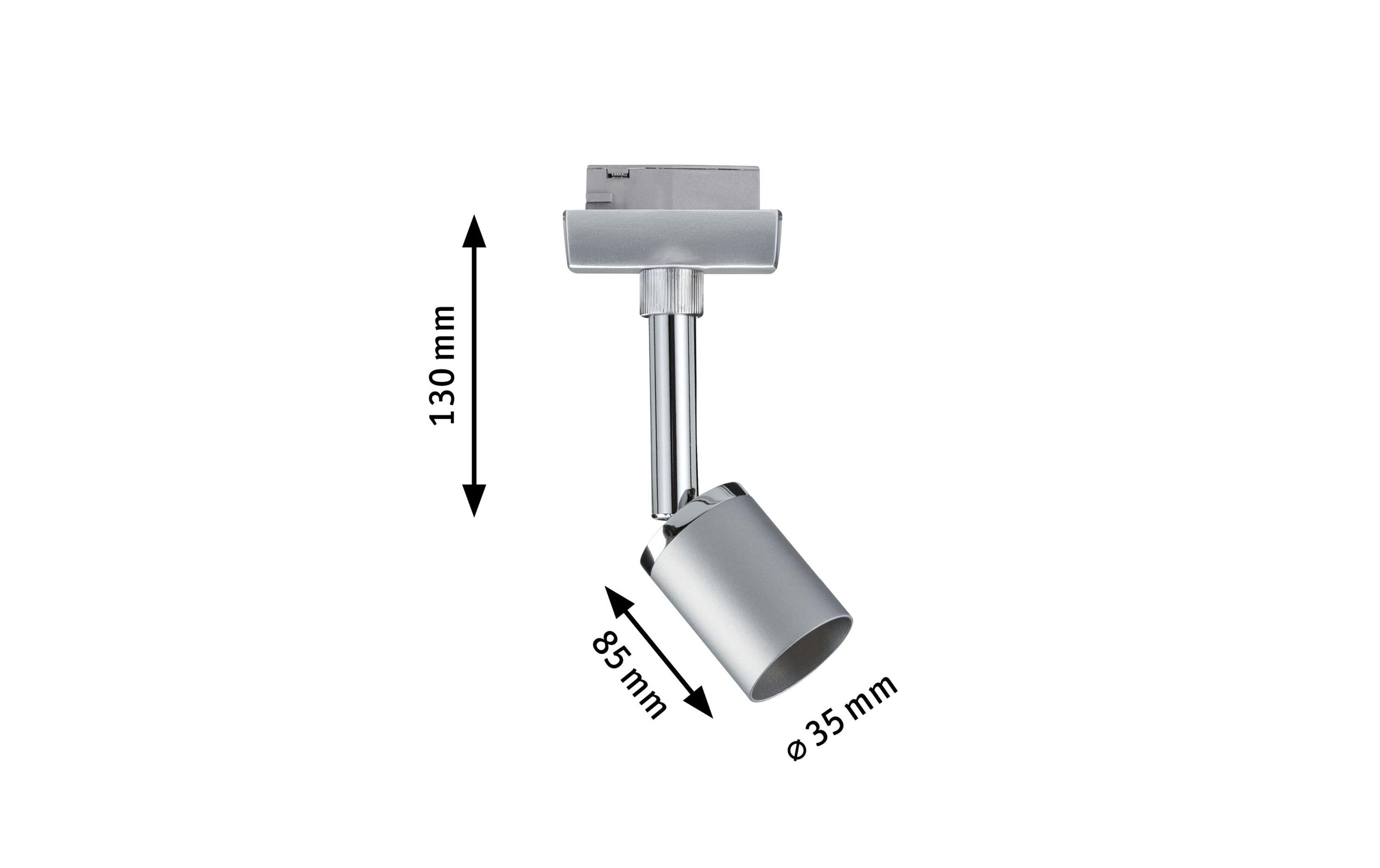 Paulmann Schienenspot URail Spot Pure II, 1 x GU10, 10 W, Chrom