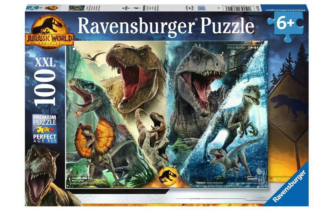 Ravensburger Puzzle Jurassic World Dominion Dinosaurierarten