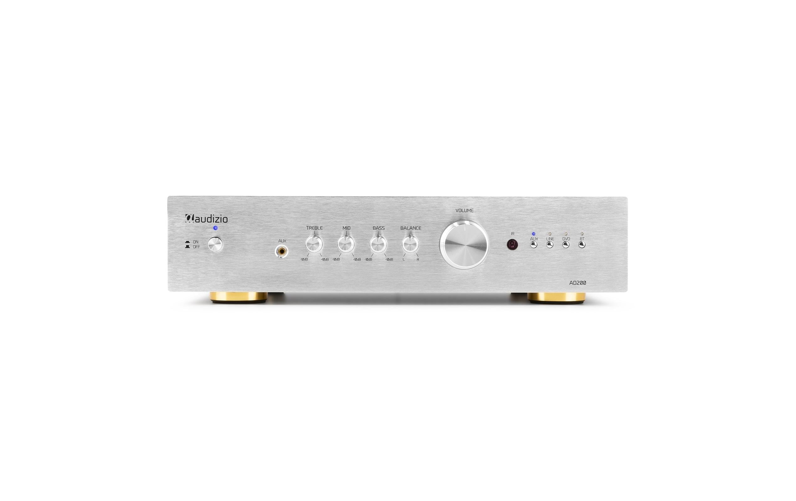 Audizio Stereo-Verstärker AD200A Silber