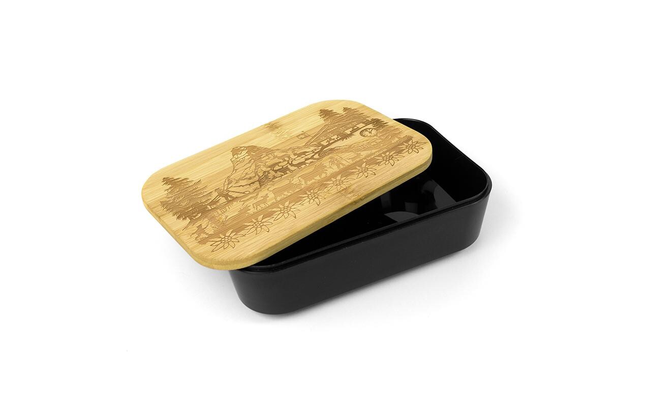 Trendform Lunchbox Swiss Tradition Schwarz