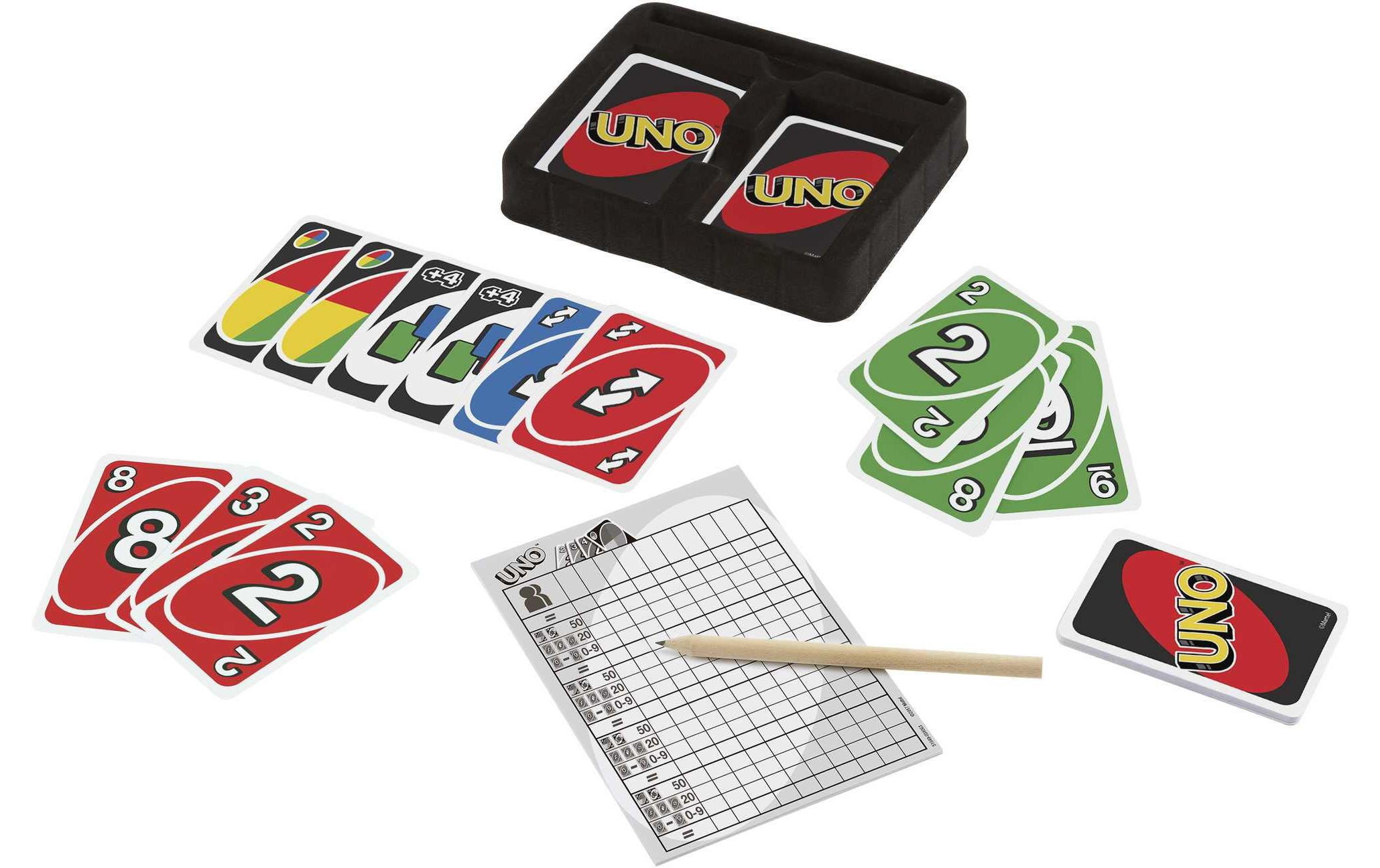 Mattel Spiele Kartenspiel UNO Deluxe