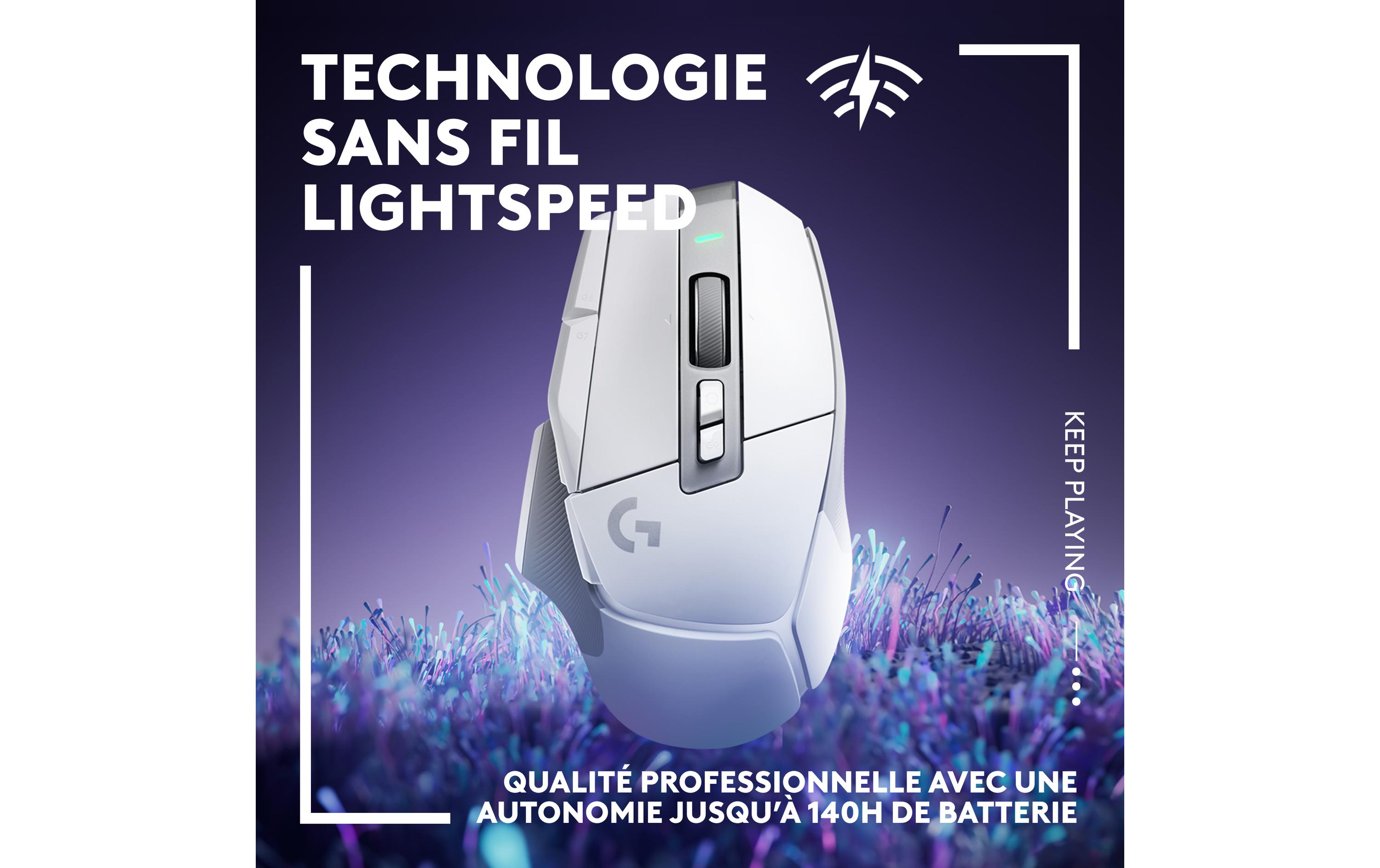 Logitech Gaming-Maus G502 X Lightspeed Weiss