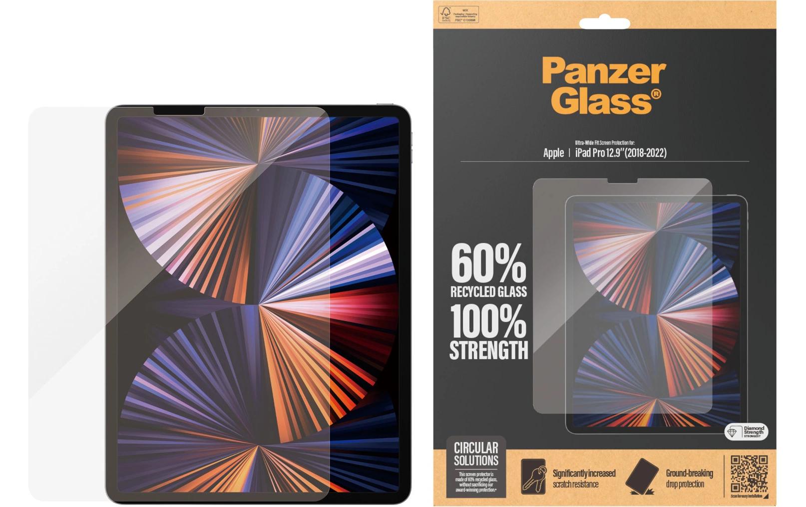 Panzerglass Ultra-Wide Fit iPad Pro 12.9 (18-22)