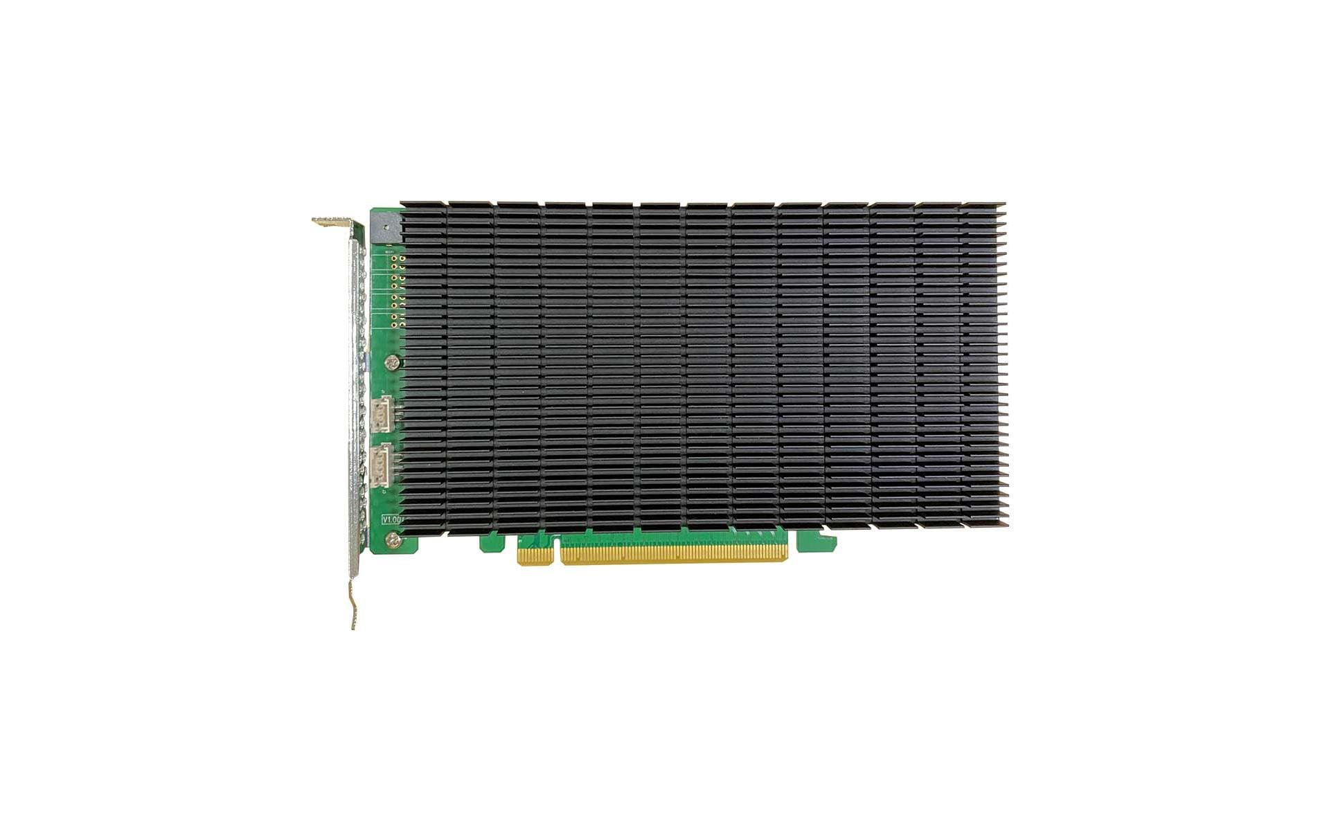 Highpoint RAID-Controller SSD7104 4x M.2 NVMEx4v3, PCI-Ex16