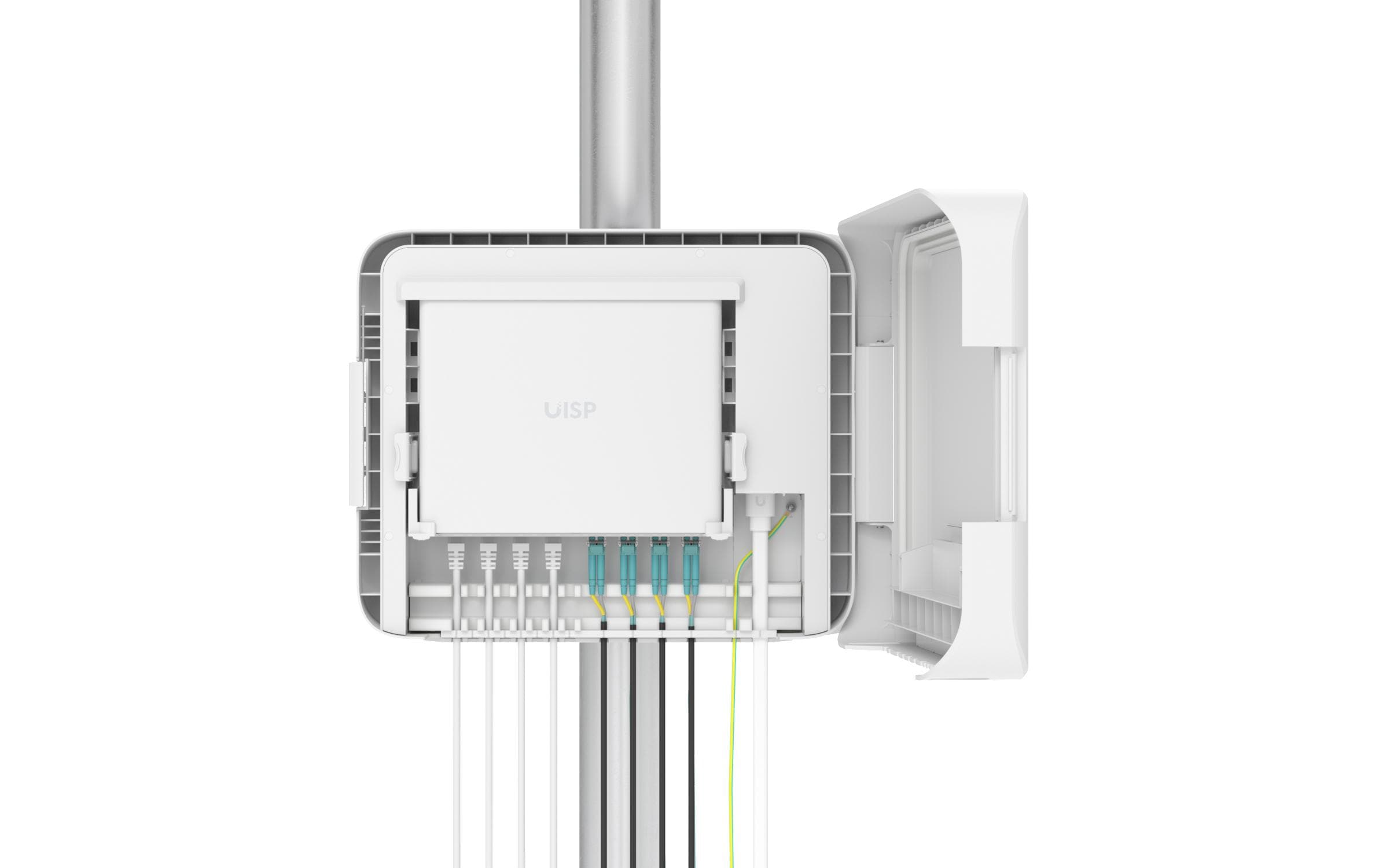 Ubiquiti Wetterfestes Aussengehäuse UISP-Box-Plus + UACC-Fiber-SR-Kit