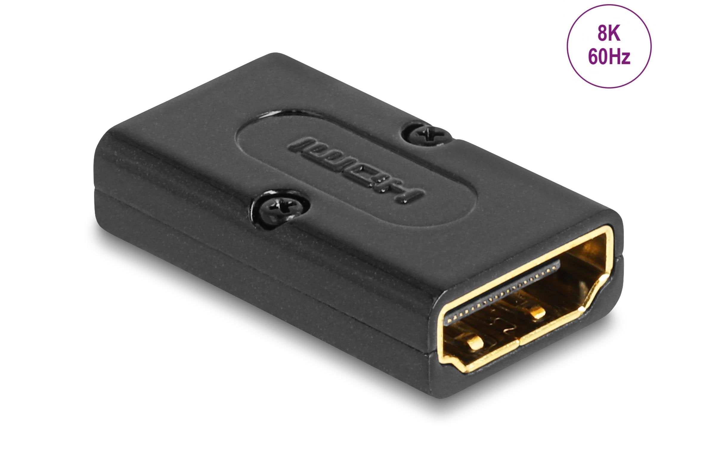 Delock Adapter 8K 60Hz HDMI - HDMI