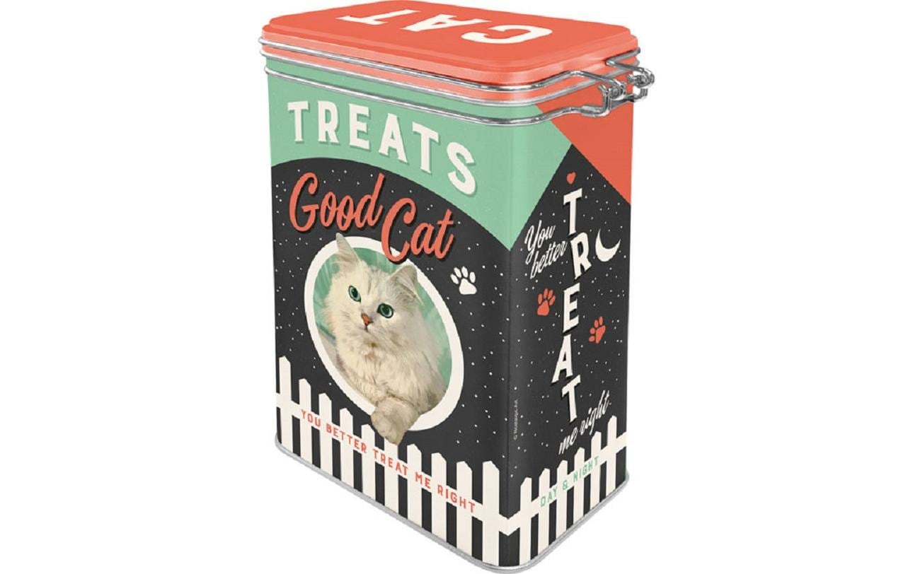 Nostalgic Art Vorratsdose Cat Treats 1.3 l, Mehrfarbig