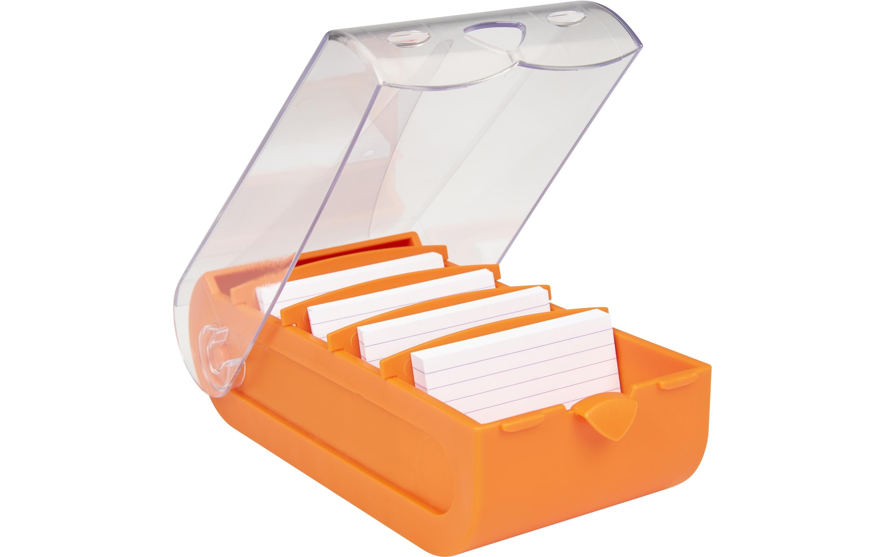 Biella Karteibox Bunny A7 100 Karten, Orange