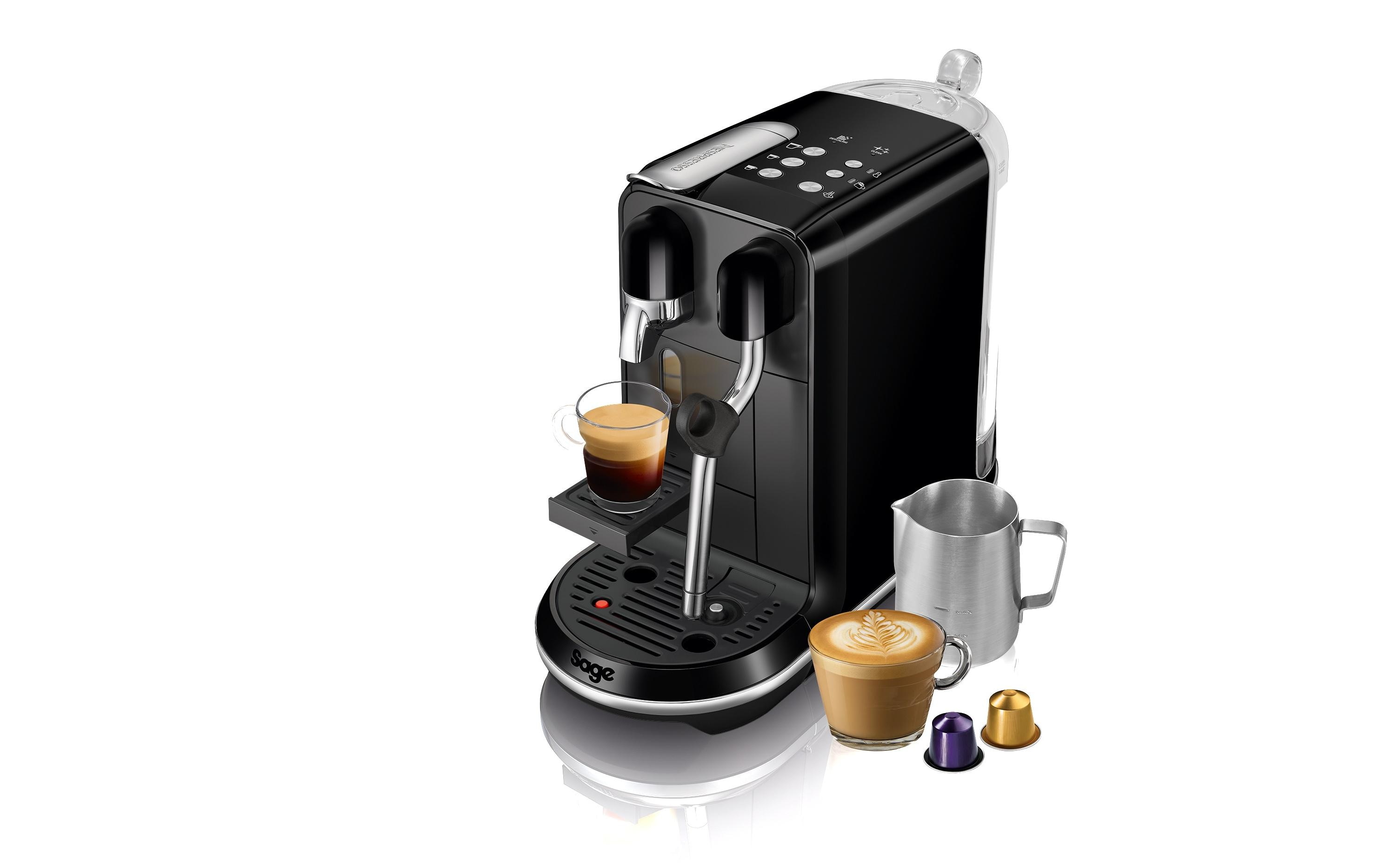 Sage Kaffeemaschine Nespresso Creatista Uno SNE500BKS Schwarz