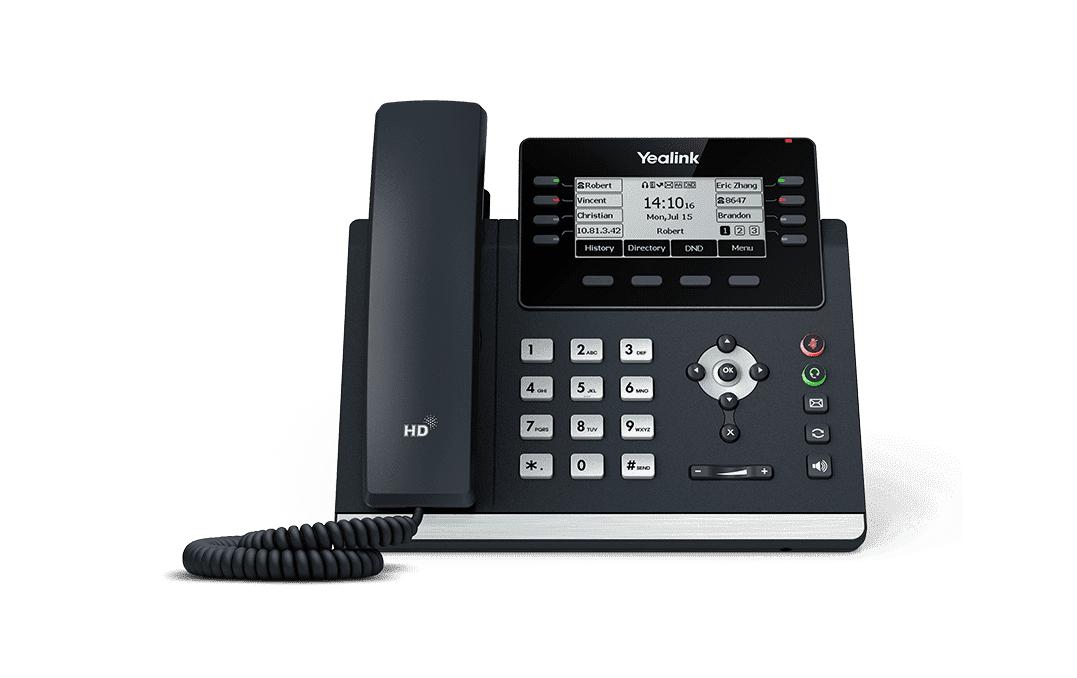 Yealink Tischtelefon SIP-T43U Grau