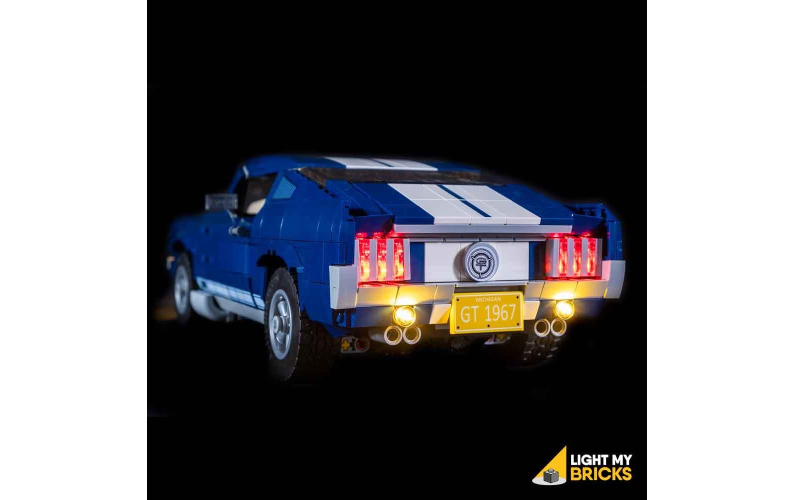 Light My Bricks LED-Licht-Set für LEGO® Ford Mustang 10265