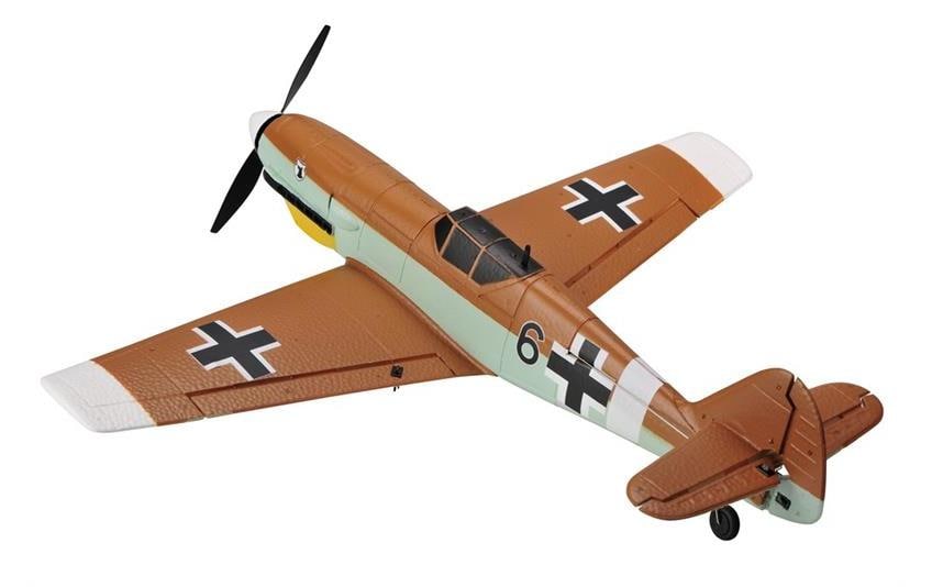 TOP-RC Warbird Mini BF-109 450 mm, Braun, RTF