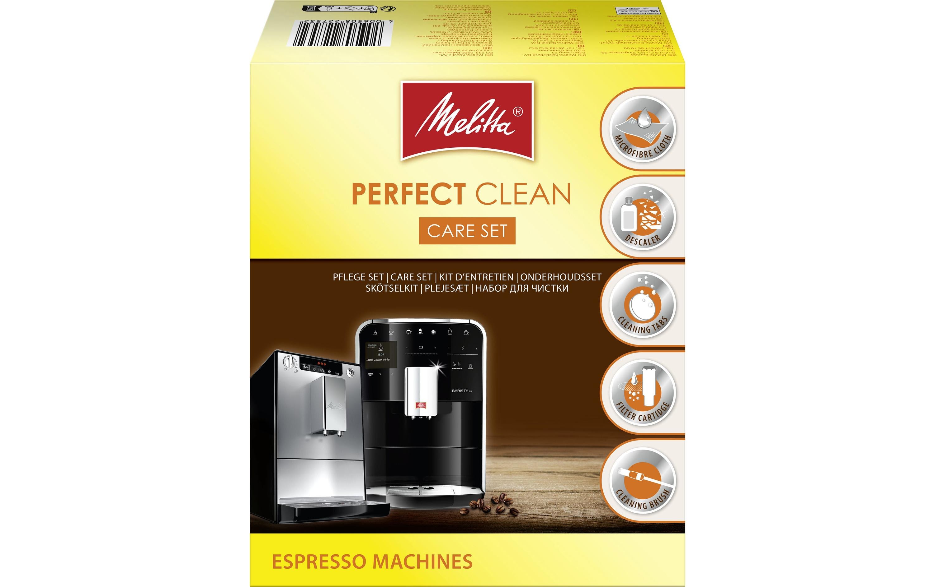 Melitta Pflege-Set Perfect Clean für Kaffeemaschinen