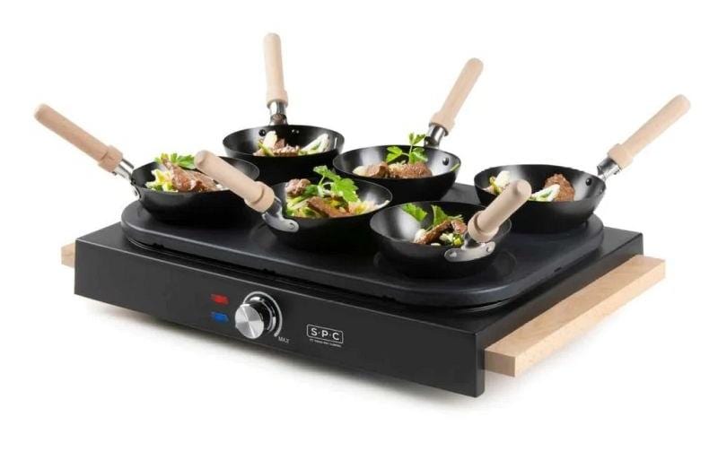 SPC Wok Party Set WOKDLX2249 für 6 Personen