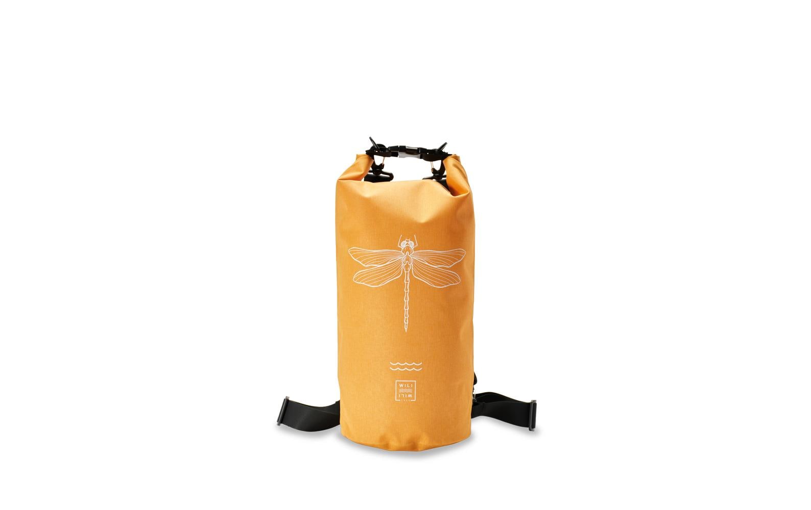 Wili Wili Tree Dry Bag Dragon Fly Sunset Yellow, 15 l