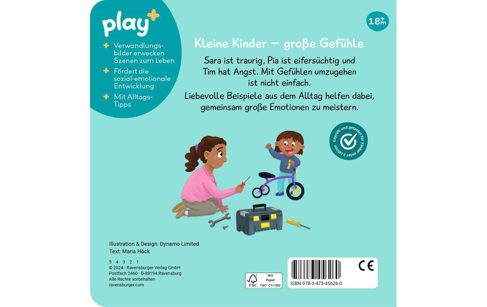 play+ Mein erstes Schiebebuch: Gefühle