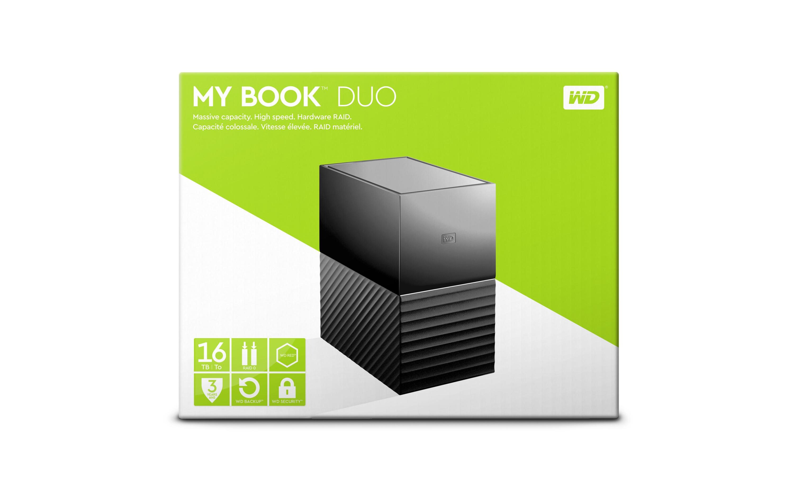 Western Digital Externe Festplatte My Book Duo 16 TB