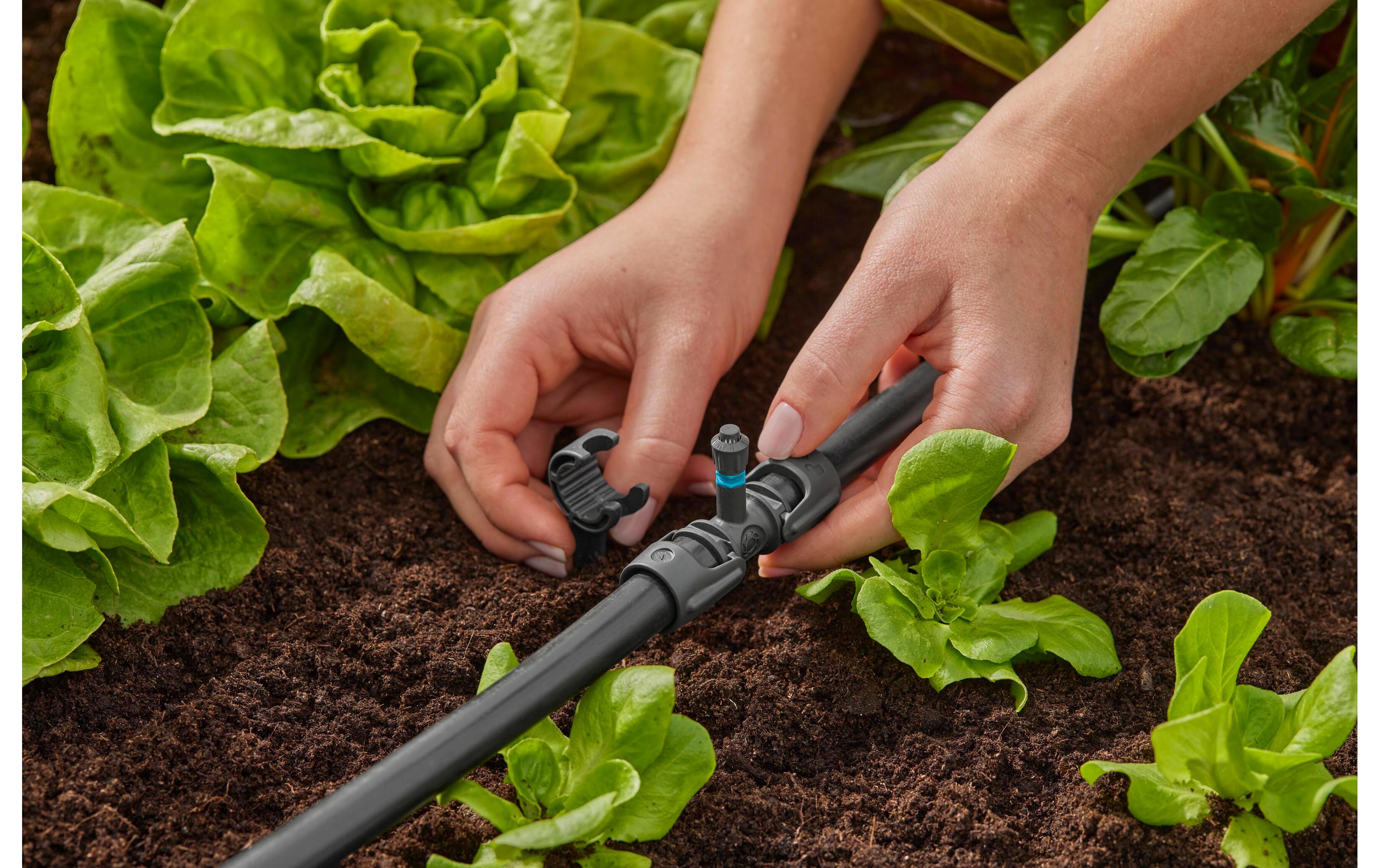 GARDENA T-Stück für Sprühdüsen Micro-Drip-System 13 mm(1/2) 5 Stück