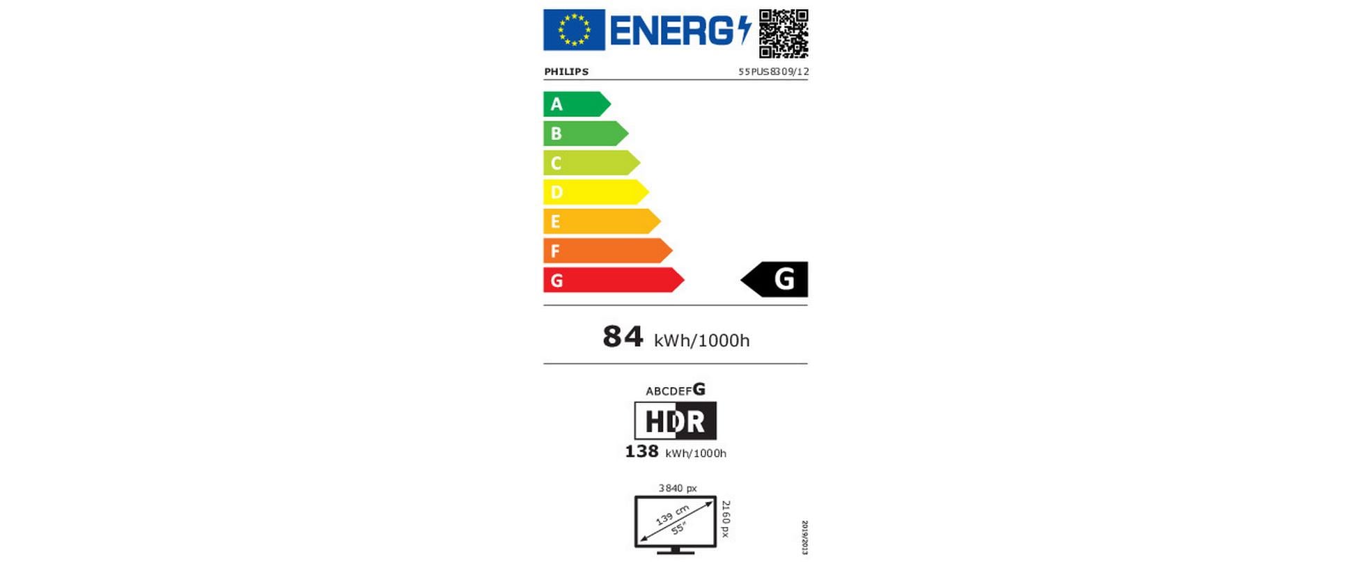 Philips TV 55PUS8309/12 55, 3840 x 2160 (Ultra HD 4K), LED-LCD