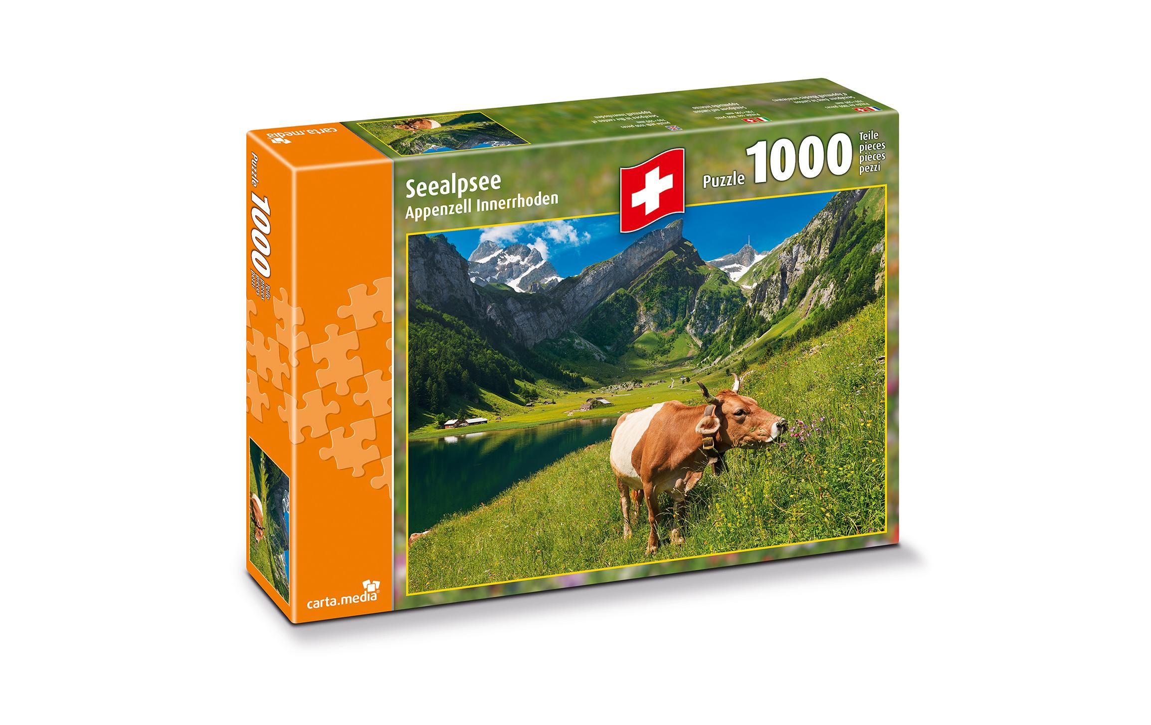 Carta.Media Puzzle Seealpsee Appenzell Innerhoden