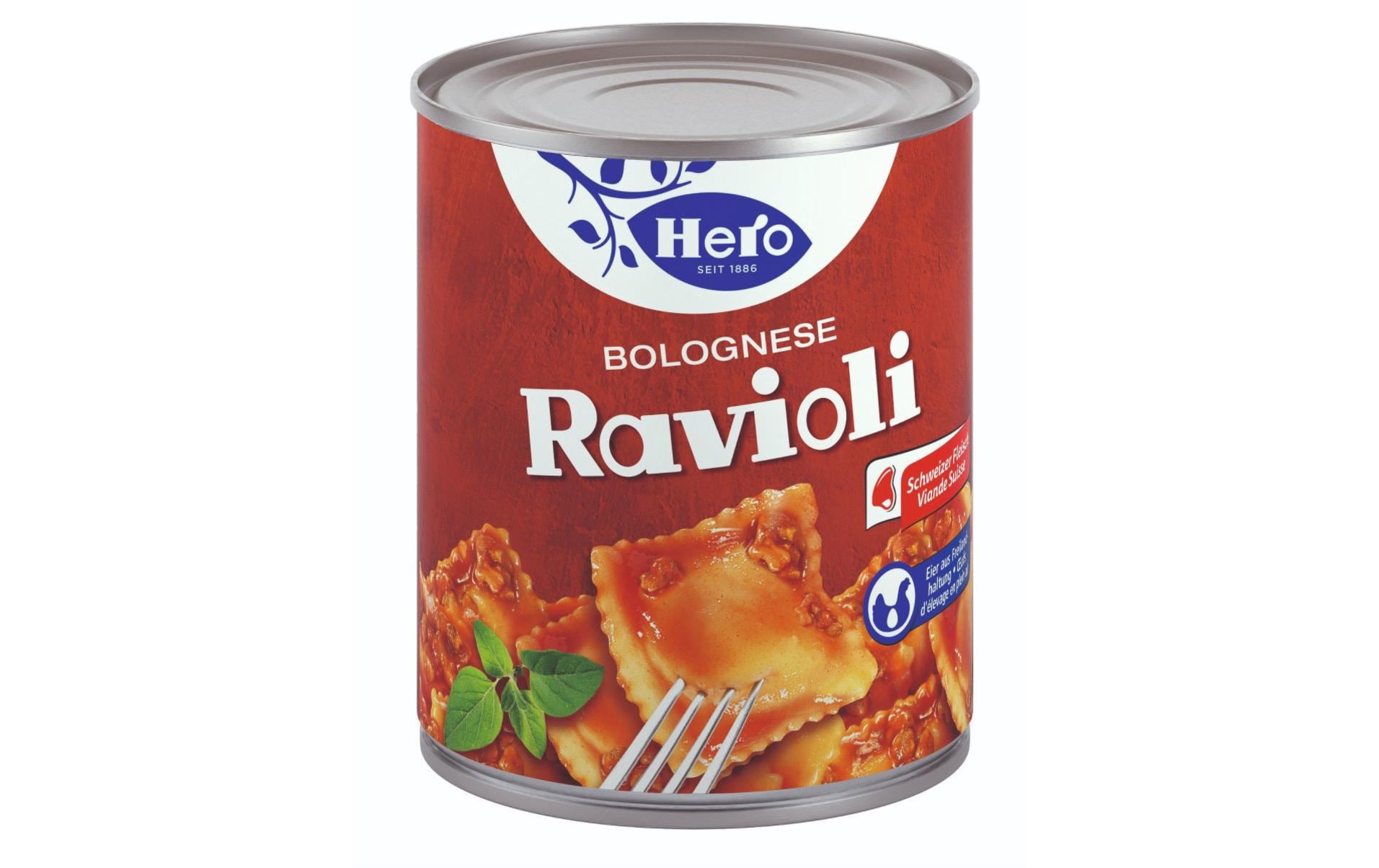 Hero Dose Ravioli Bolognese 870 g