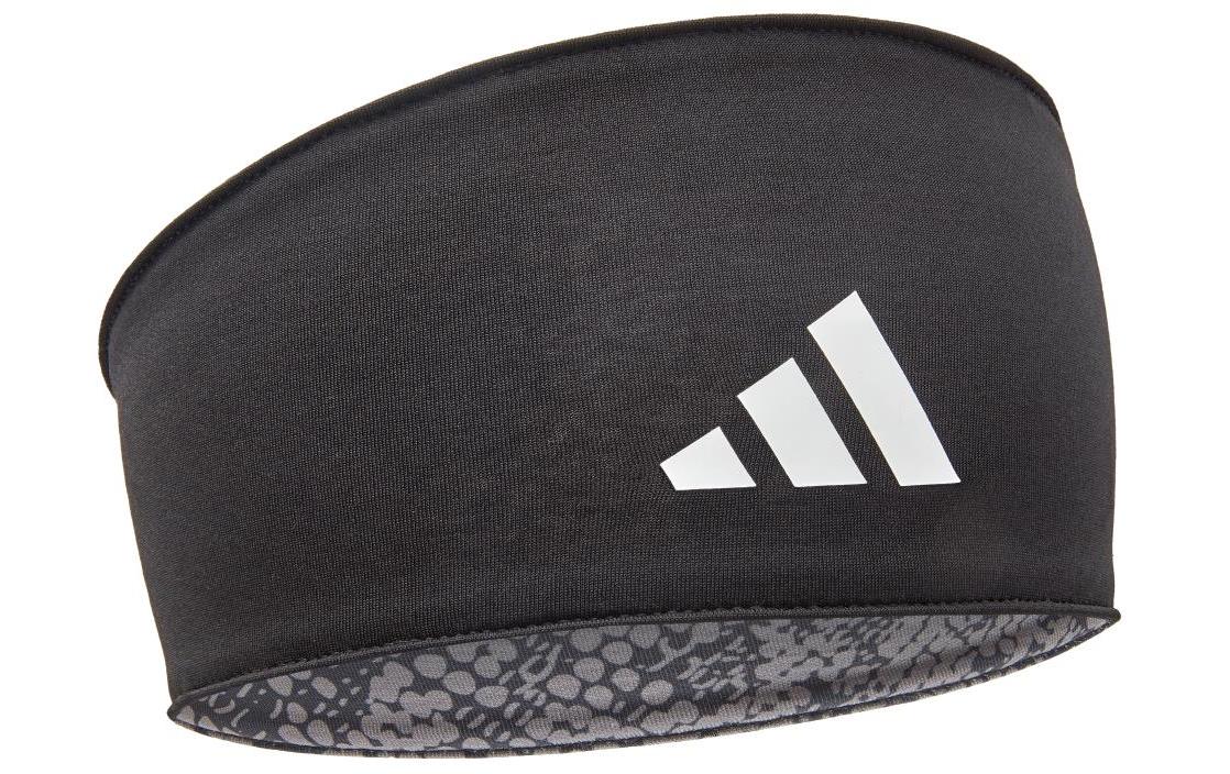 adidas Reversible Headband Grau/Schwarz