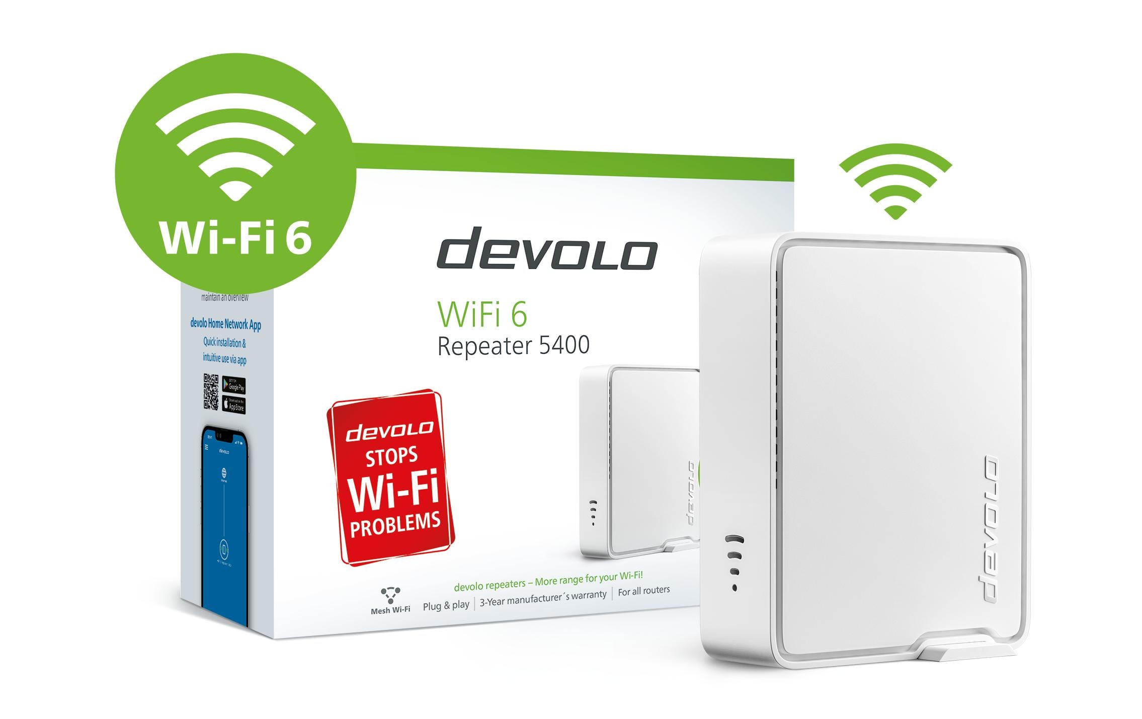 devolo WiFi 6 Repeater 5400