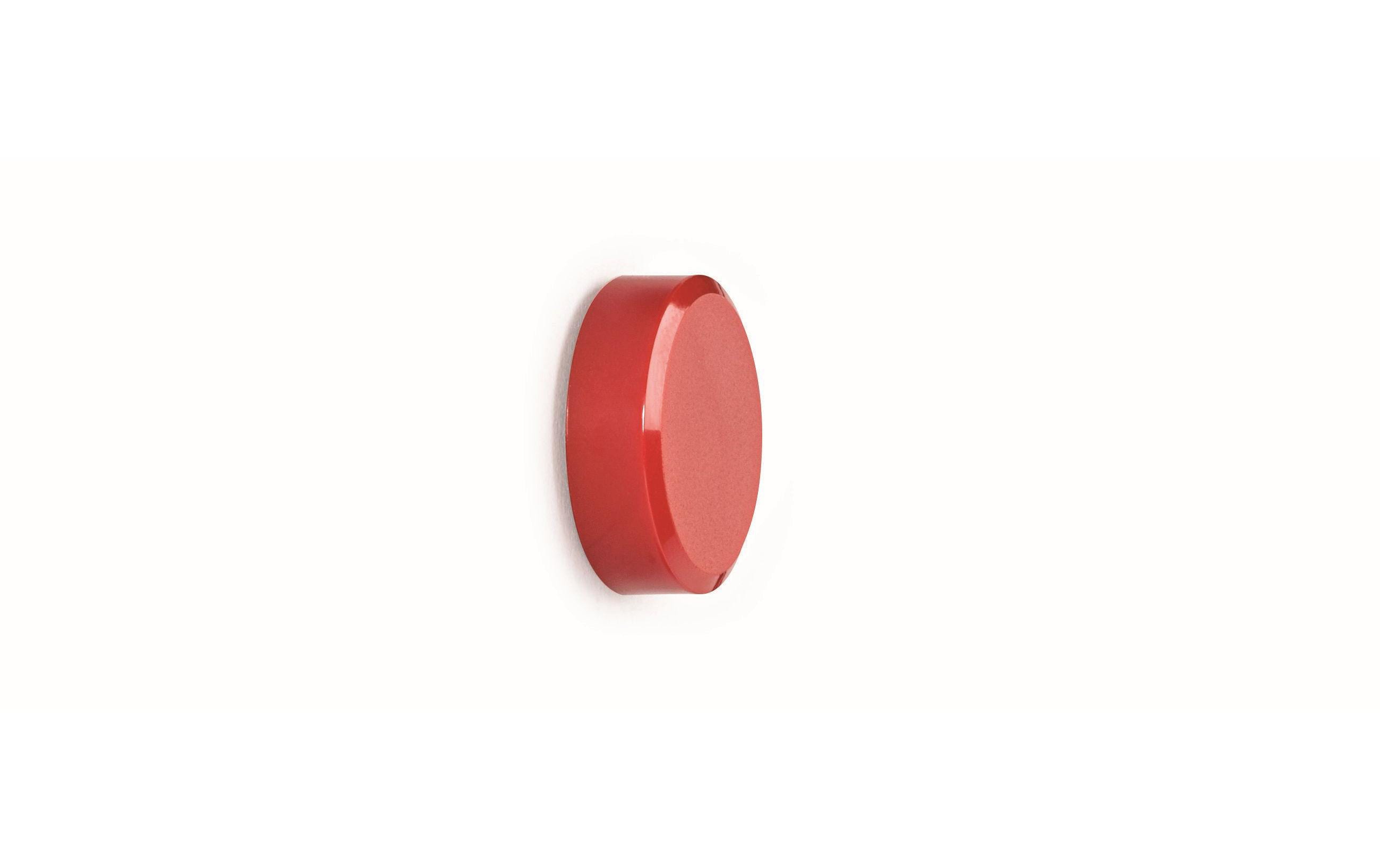 Maul Haftmagnet MAULpro 20 x Ø 30 mm Rot, 20 Stück