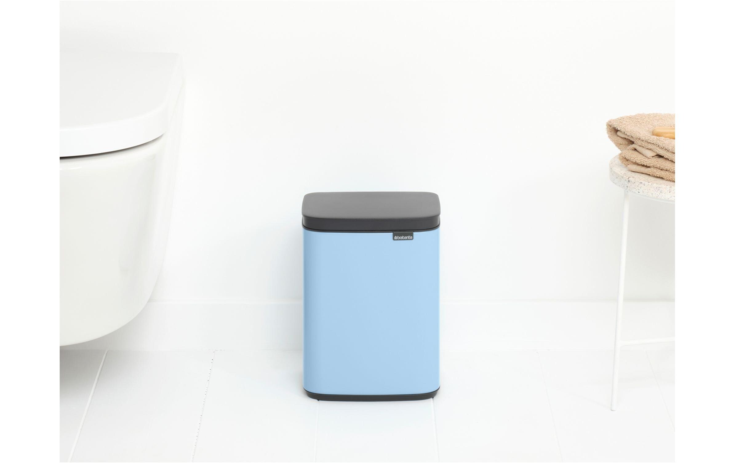 Brabantia Kosmetikeimer Bo Waste Bin 4 l, Hellblau