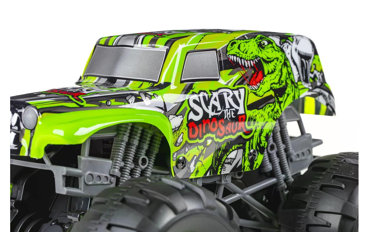 TEC-TOY Monster Truck Scary Monster Gyro & Sound, Grün, 1:12