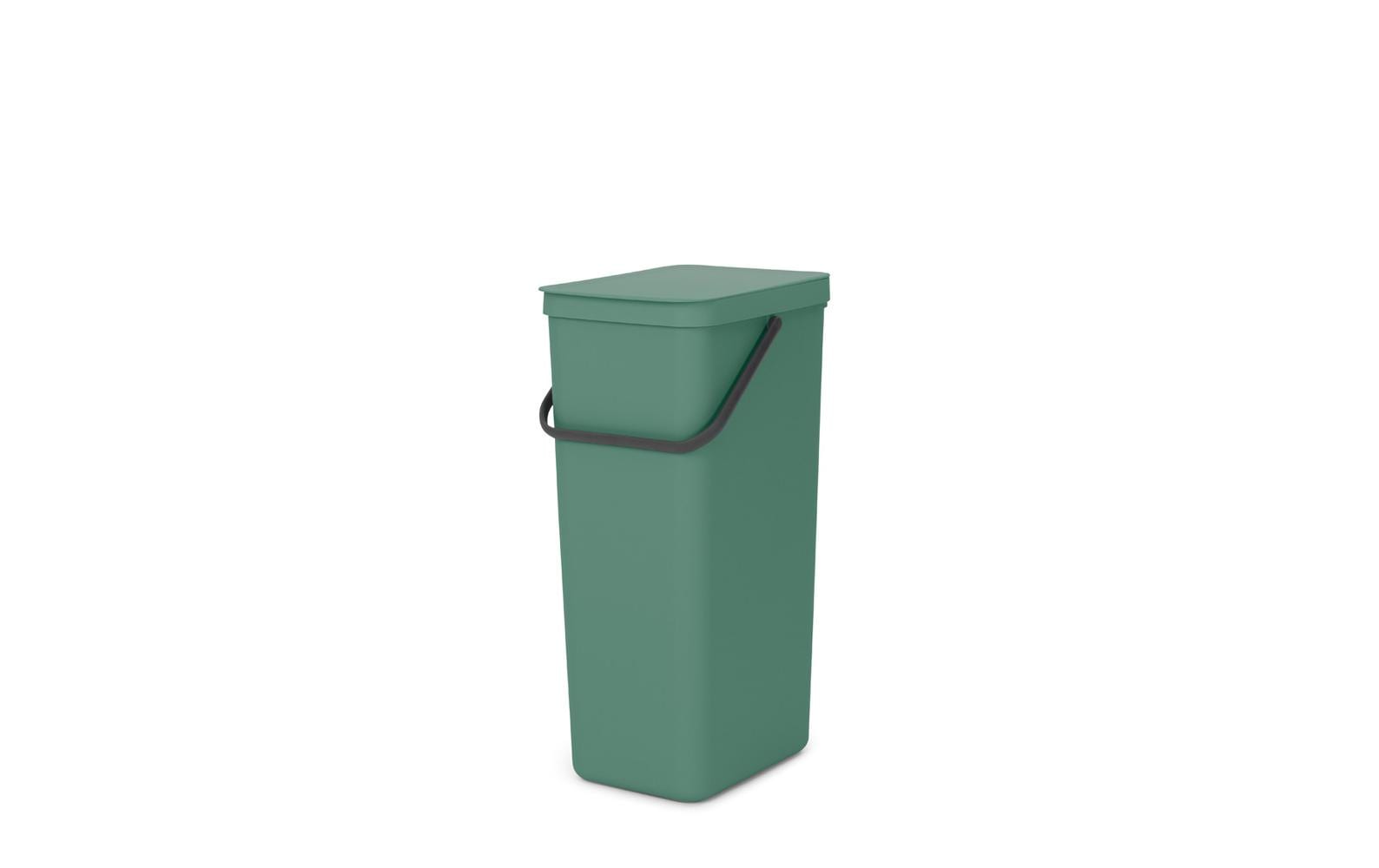 Brabantia Recyclingbehälter Sort & Go 40 l, Grün