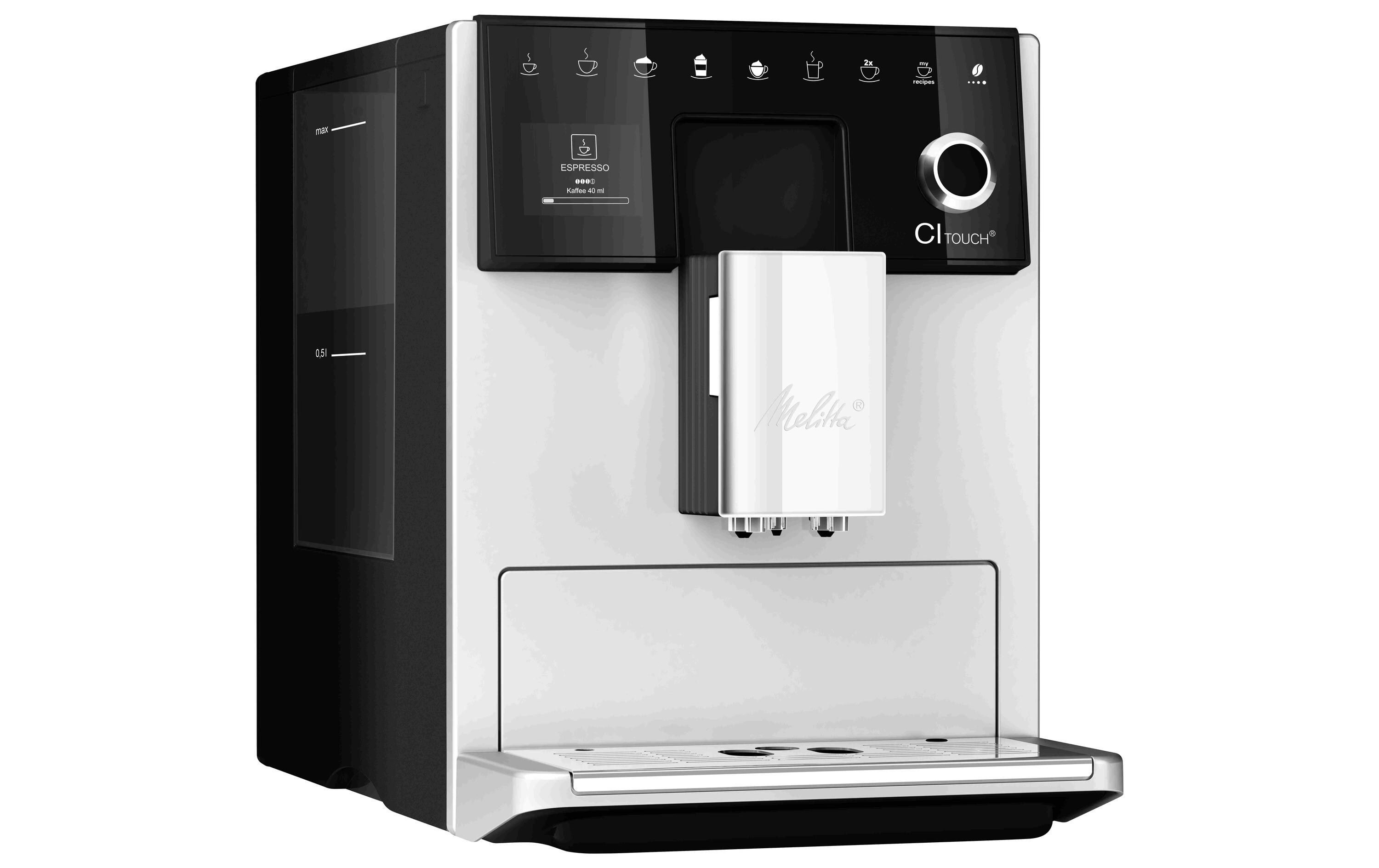 Melitta Kaffeevollautomat CI Touch Silber