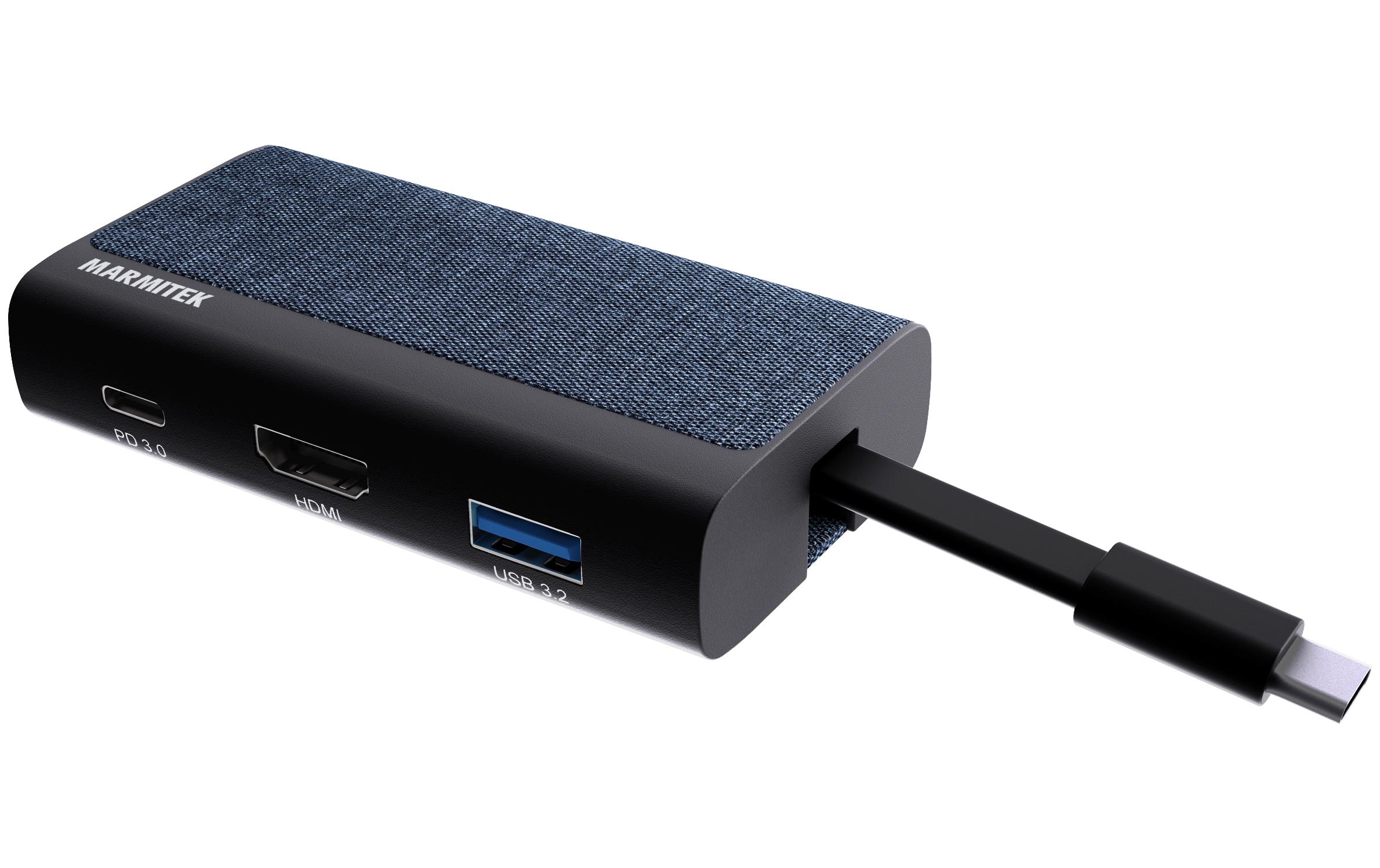 Marmitek USB-Hub Connect USB-C Hub 4